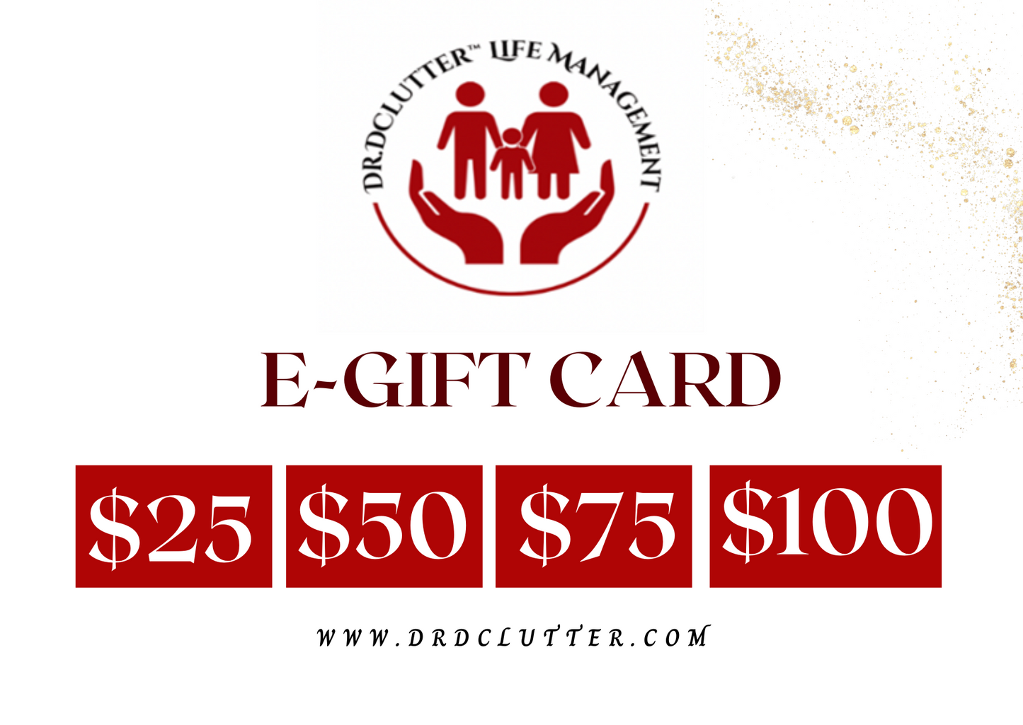 The Dr. DClutter™ Shop-Gift Cards