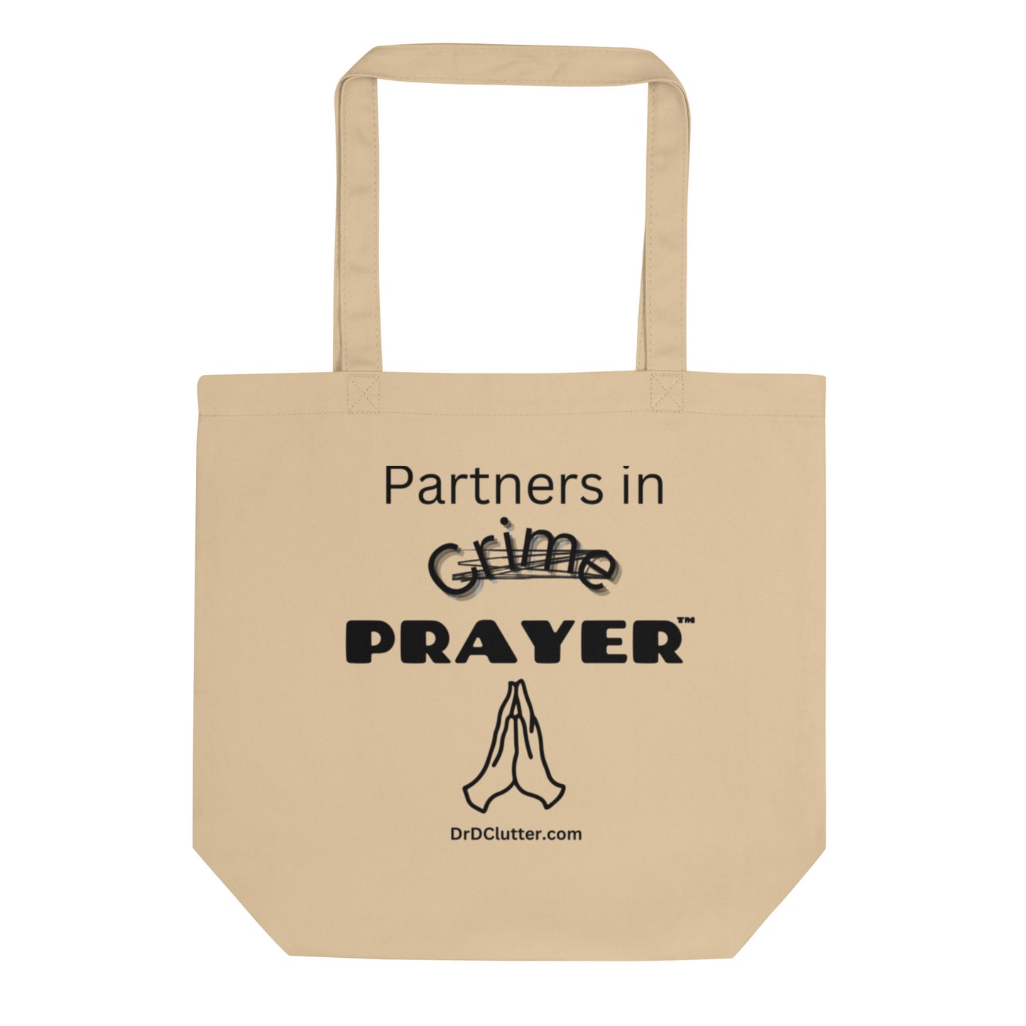 Partners in Crime (Crossed Out) Prayer™-Eco Tote Bag