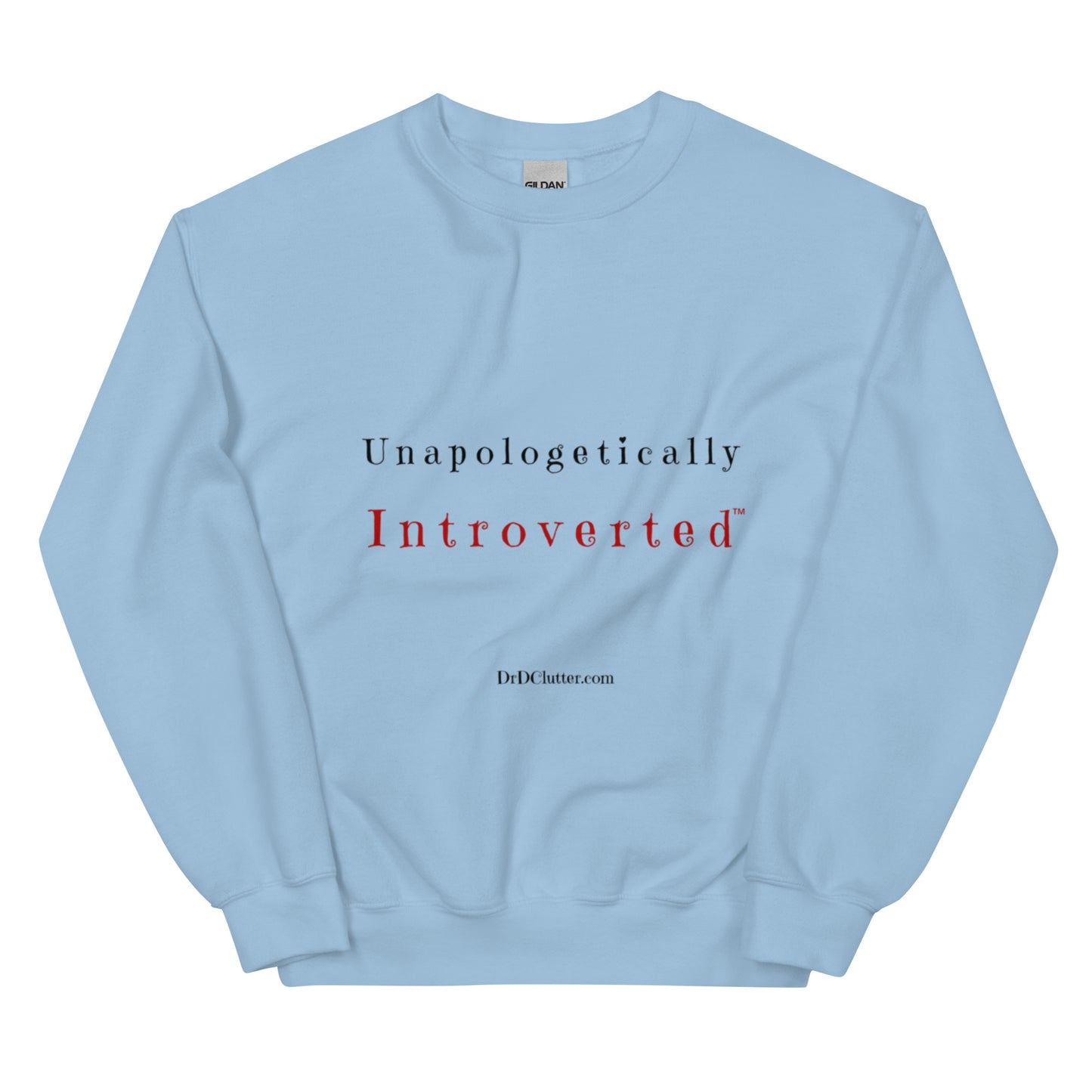 Unapologetically Introverted™-Unisex Crewneck Sweatshirt