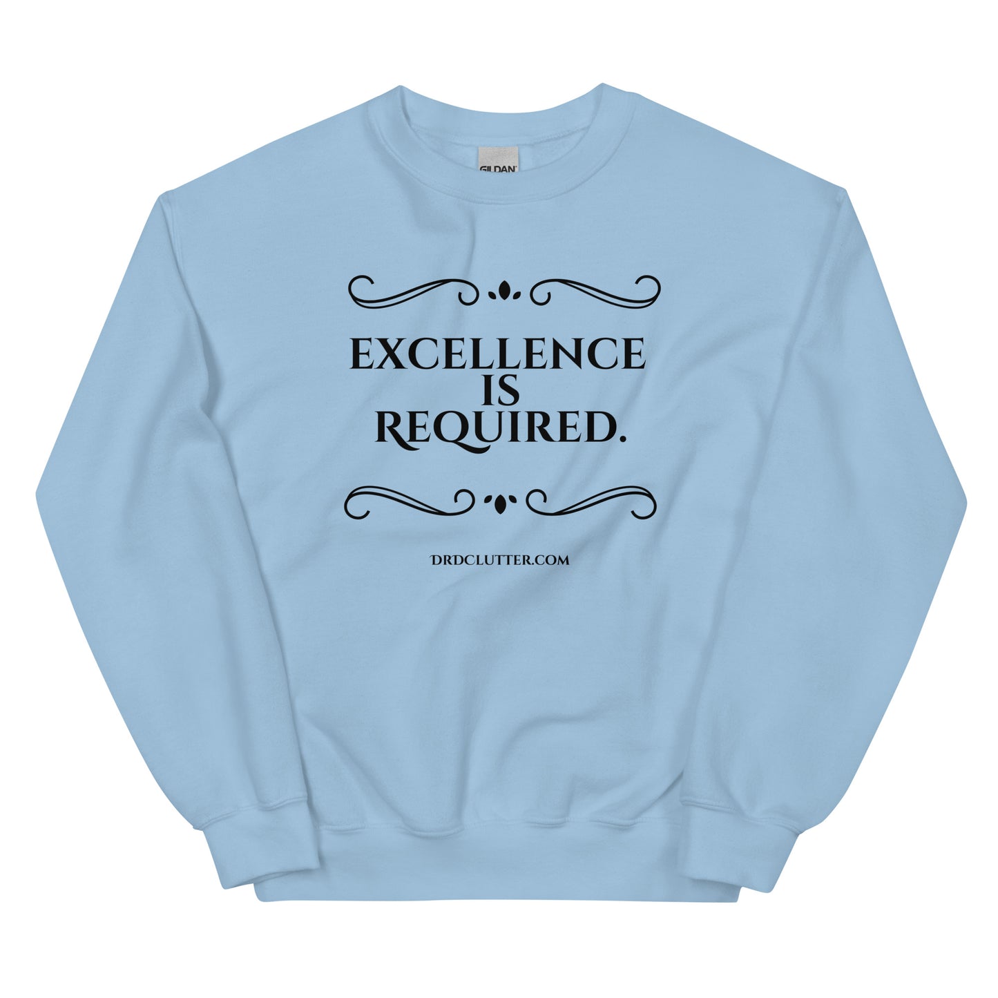 Excellence Is Required.-Unisex Crewneck Sweatshirt