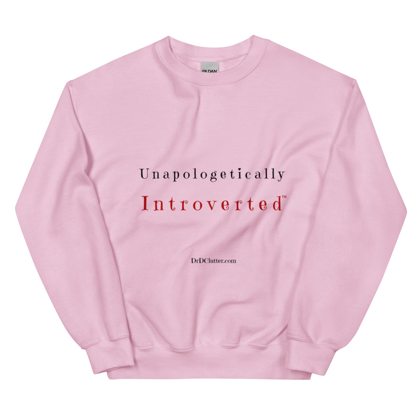Unapologetically Introverted™-Unisex Crewneck Sweatshirt