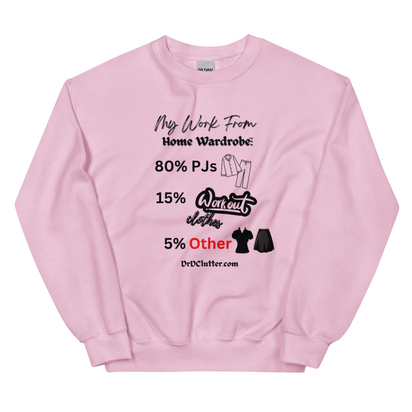 My Work From Home Wardrobe™-Unisex Crewneck Sweatshirt
