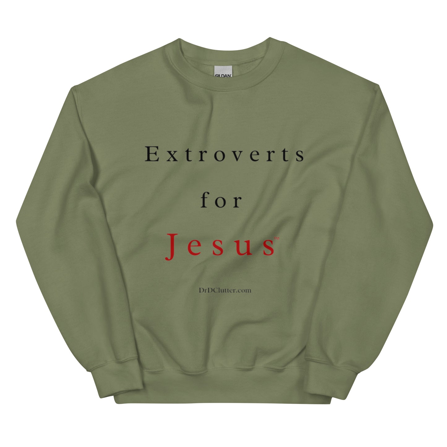 Extroverts for Jesus™-Unisex Crewneck Sweatshirt