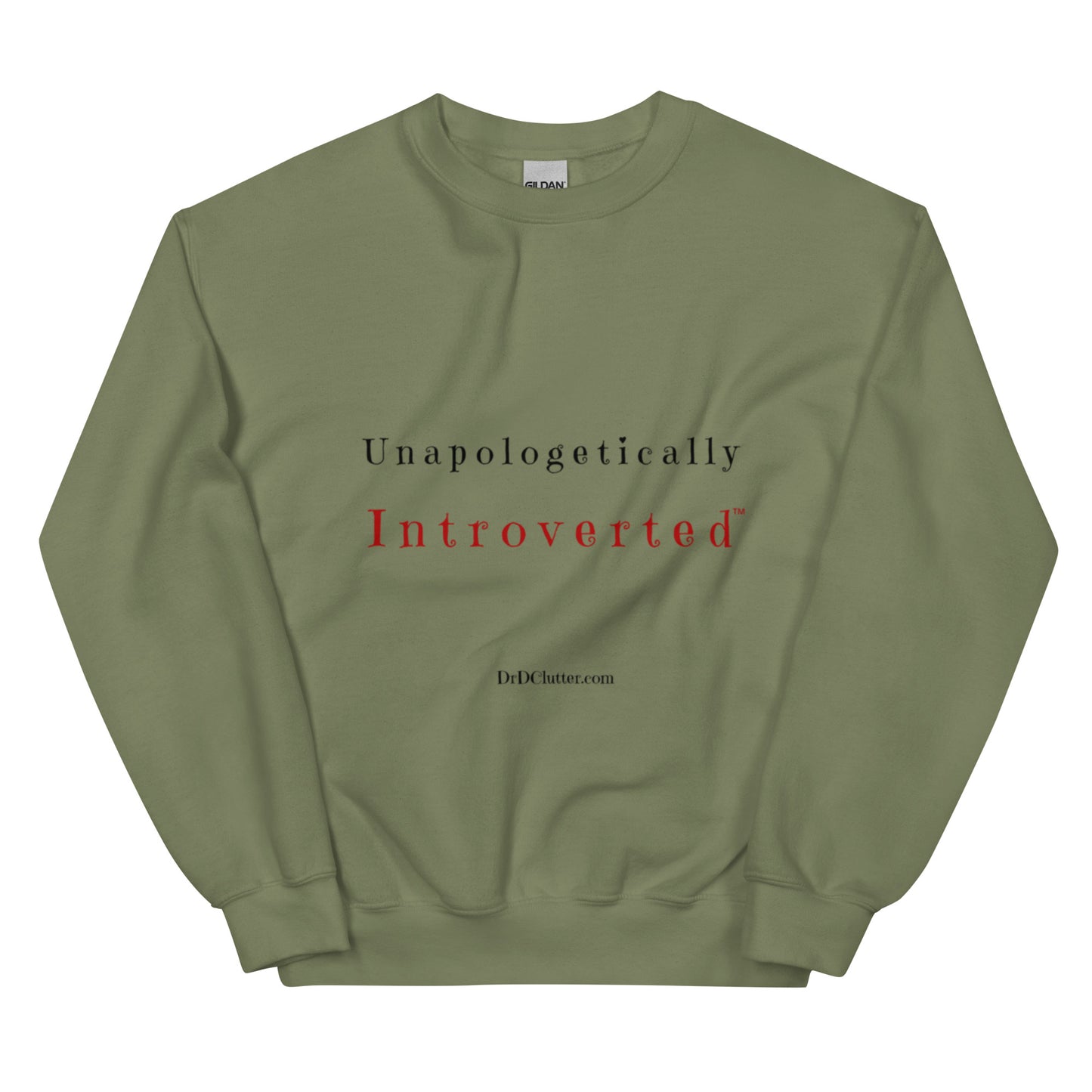 Unapologetically Introverted™-Unisex Crewneck Sweatshirt