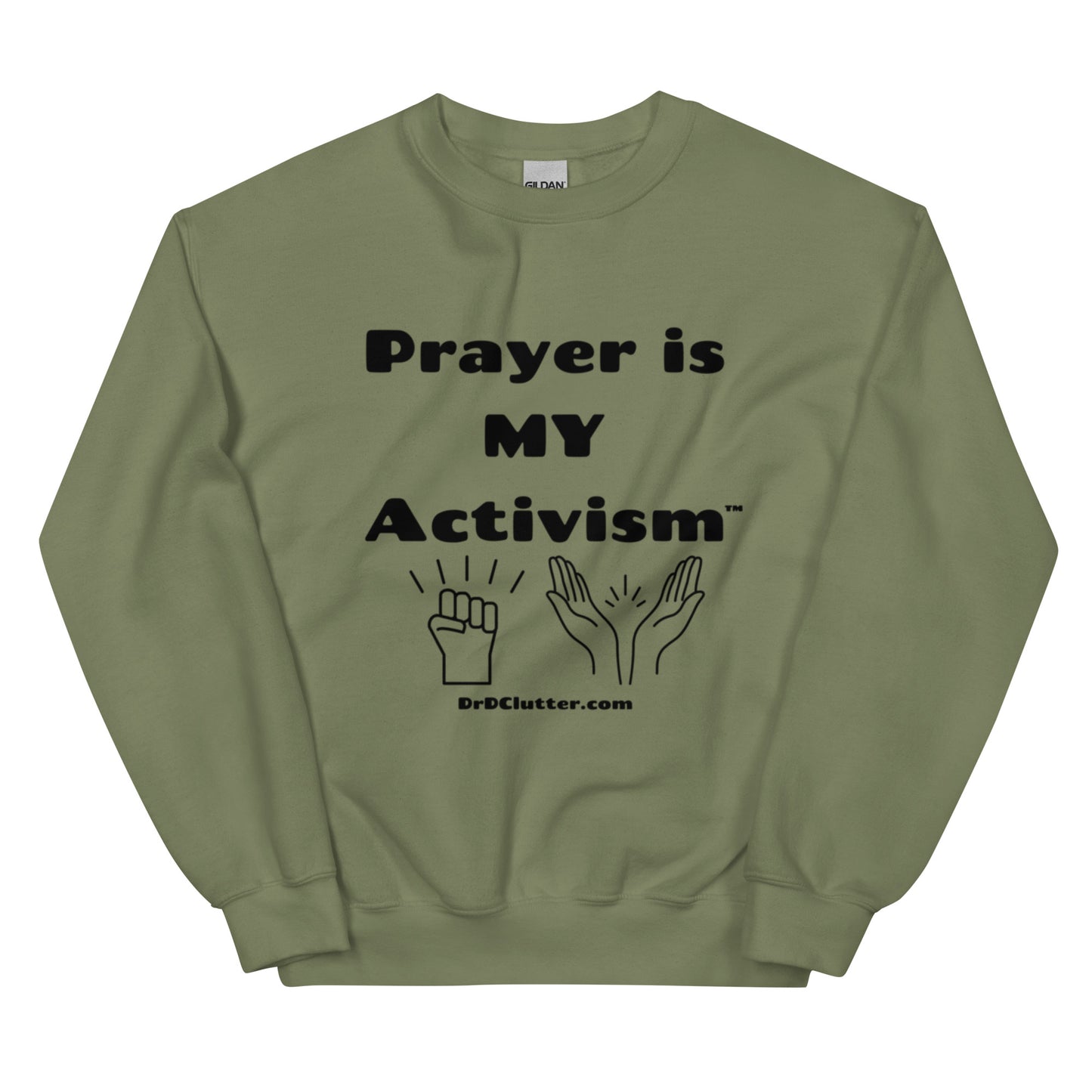 Prayer Is MY Activism™-Unisex Crewneck Sweatshirt