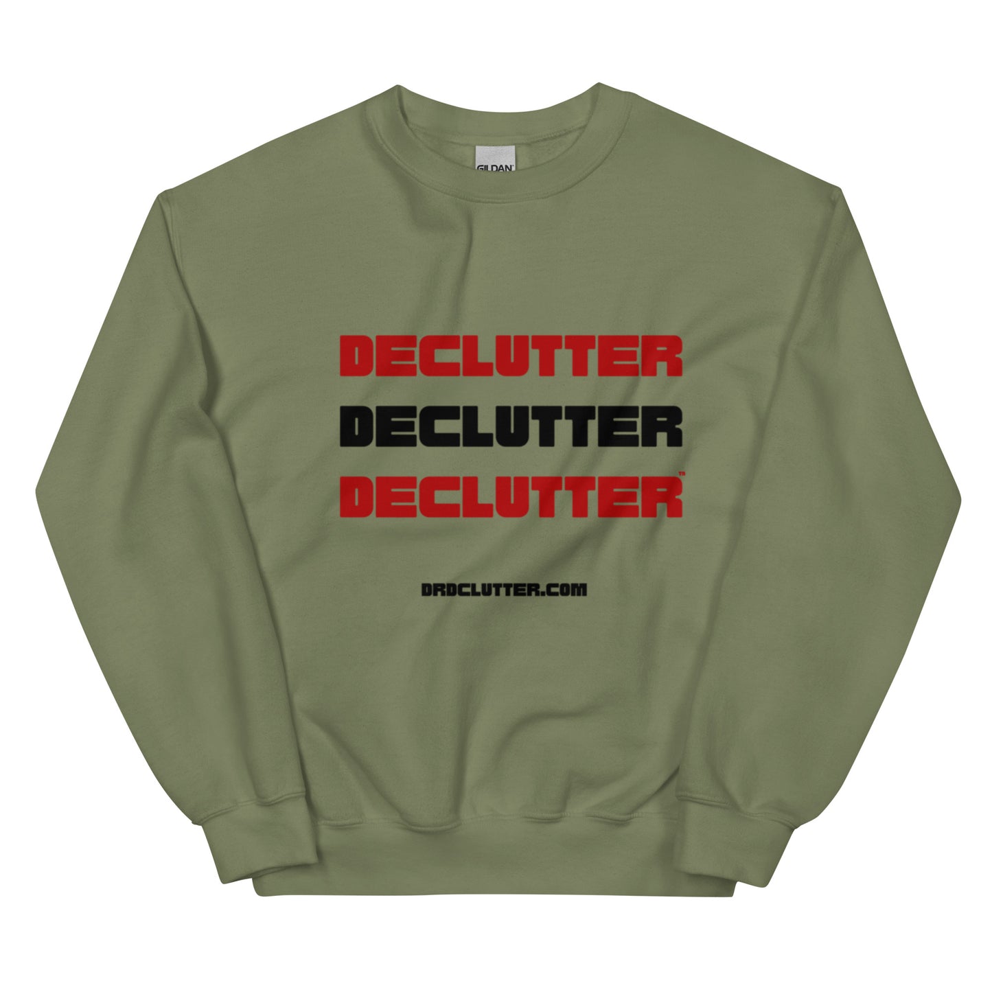 Declutter Declutter Declutter™-Unisex Crewneck Sweatshirt