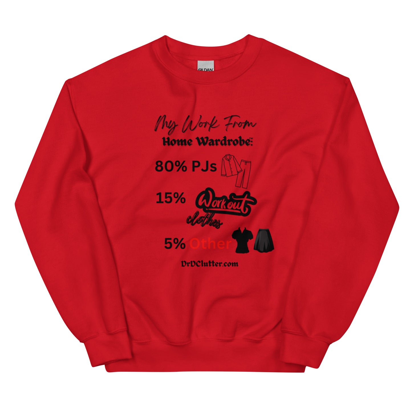 My Work From Home Wardrobe™-Unisex Crewneck Sweatshirt