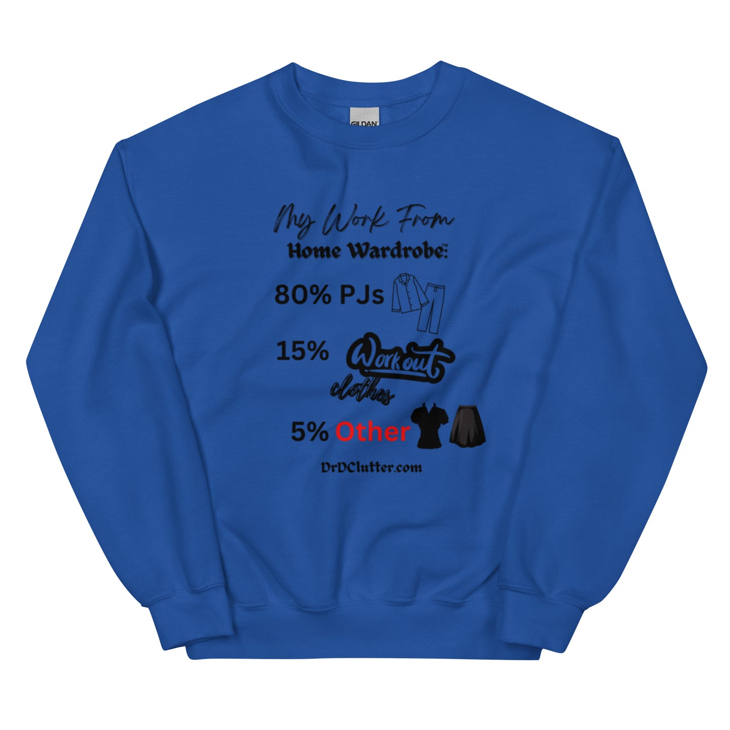 My Work From Home Wardrobe™-Unisex Crewneck Sweatshirt