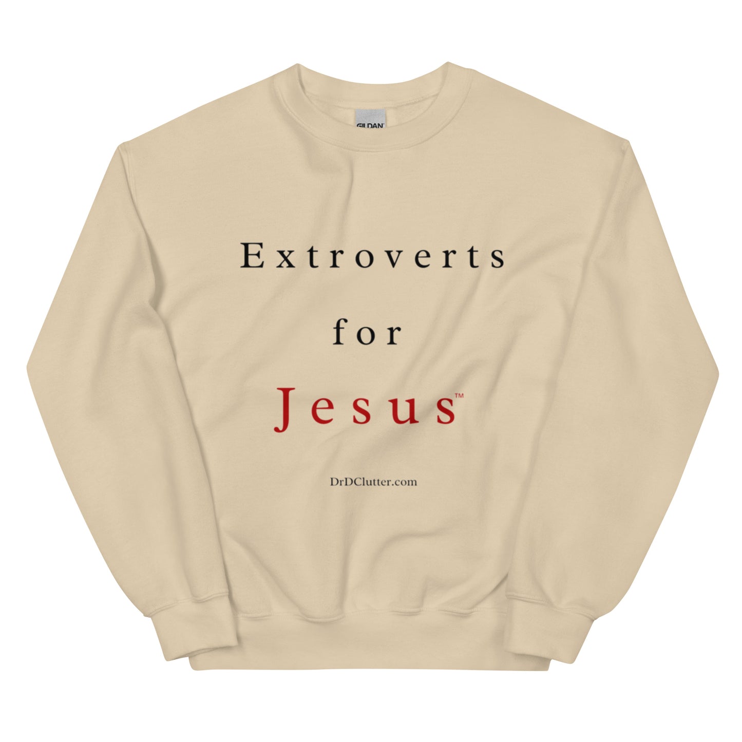Extroverts for Jesus™-Unisex Crewneck Sweatshirt