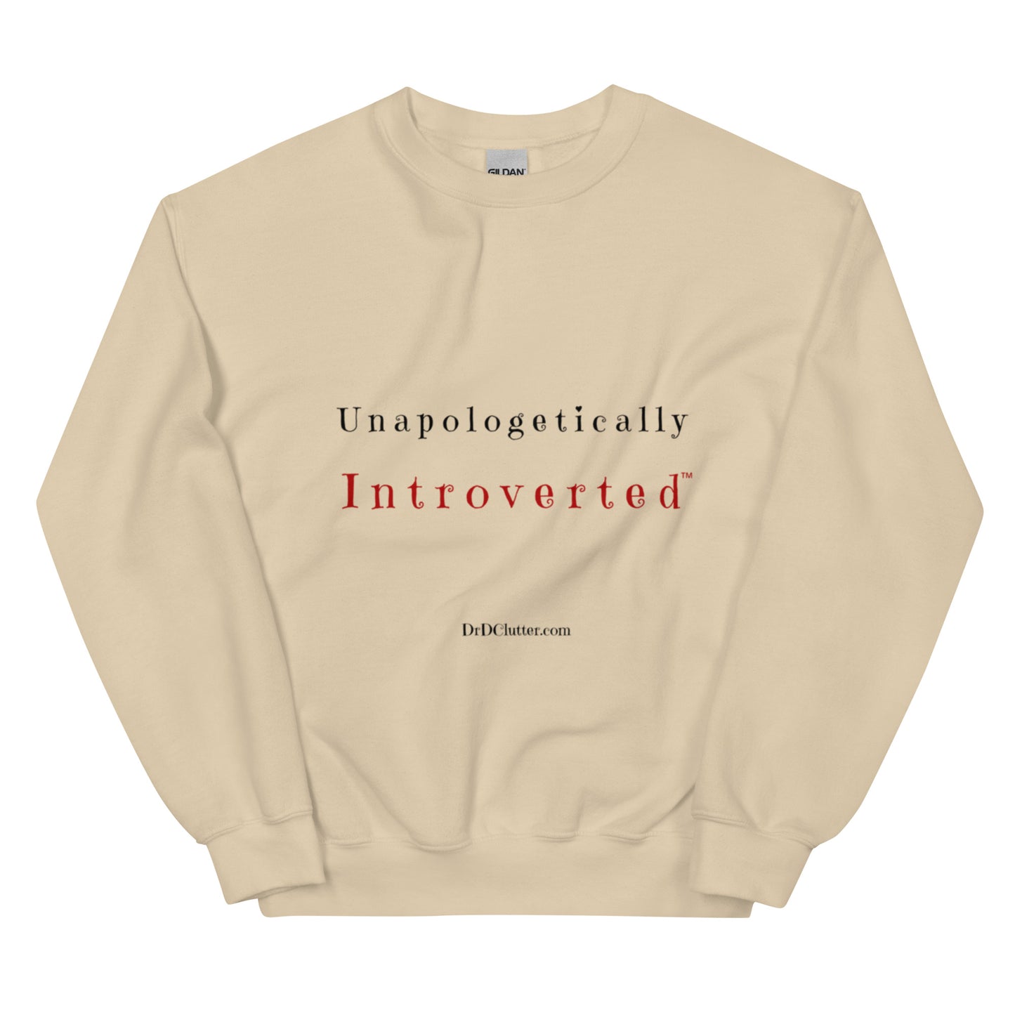 Unapologetically Introverted™-Unisex Crewneck Sweatshirt