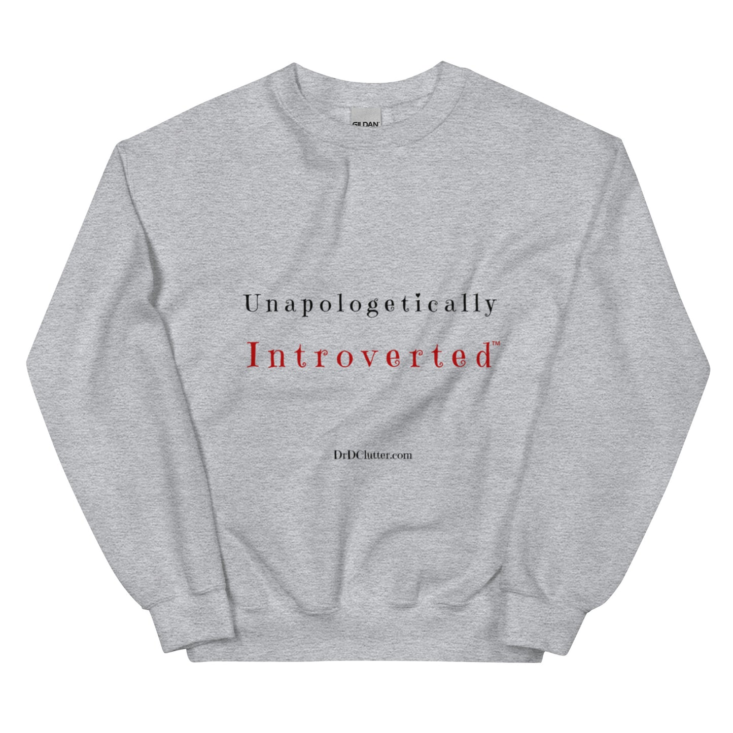 Unapologetically Introverted™-Unisex Crewneck Sweatshirt