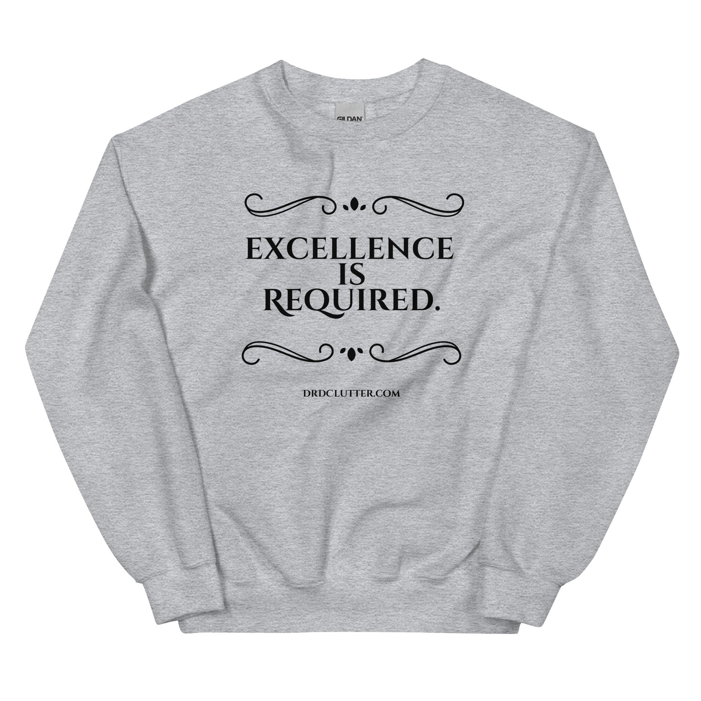 Excellence Is Required.-Unisex Crewneck Sweatshirt