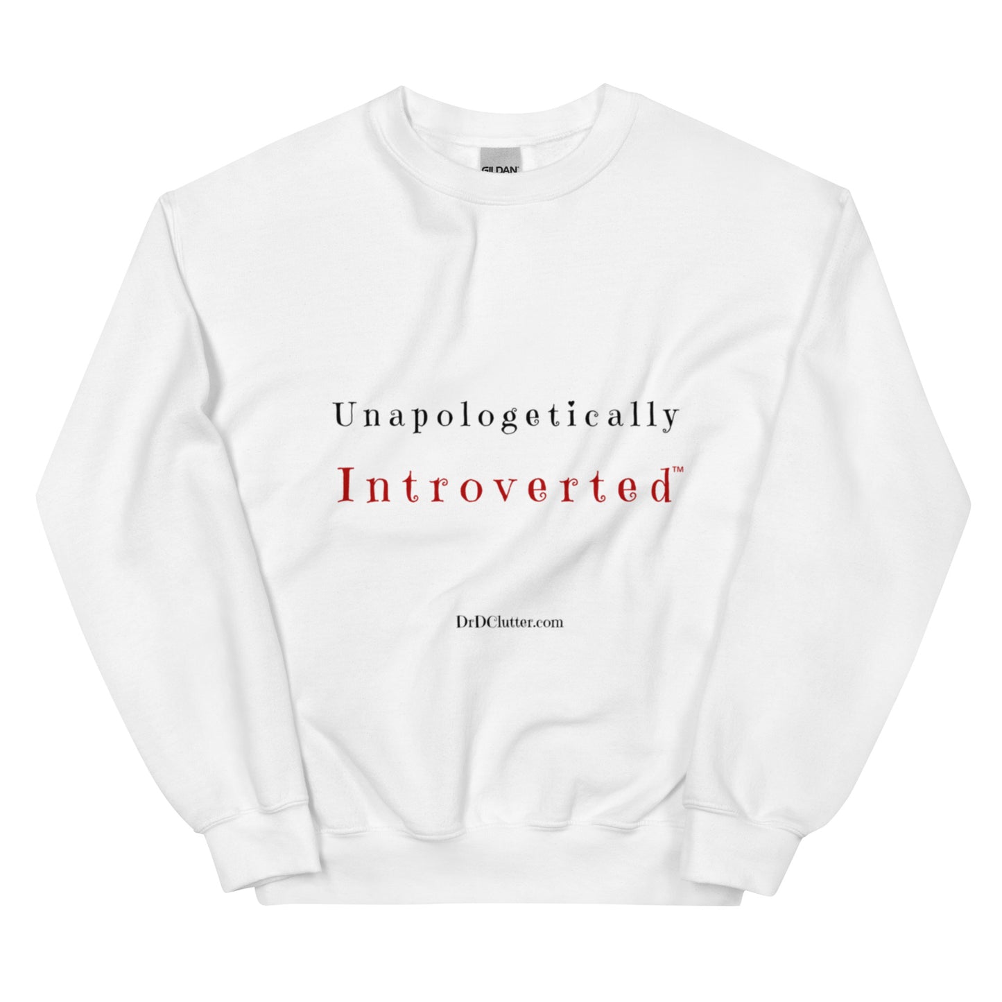 Unapologetically Introverted™-Unisex Crewneck Sweatshirt