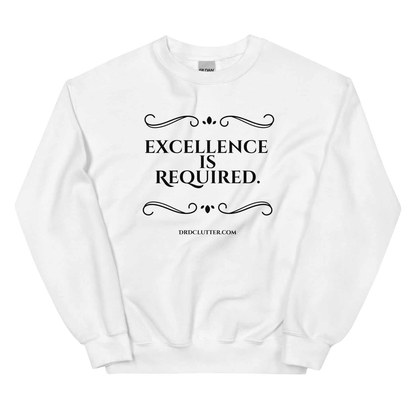 Excellence Is Required.-Unisex Crewneck Sweatshirt