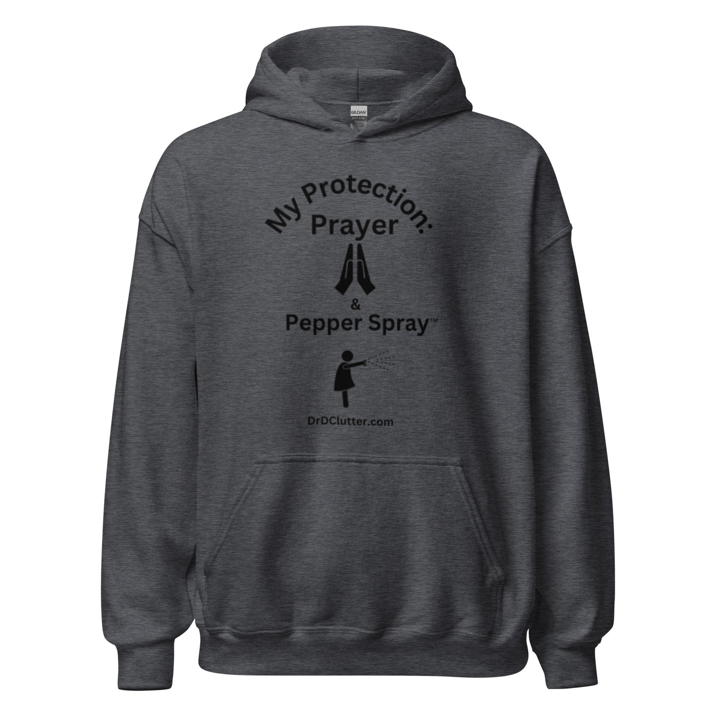 My Protection: Prayer & Pepper Spray™-Unisex Hoodie Sweatshirt