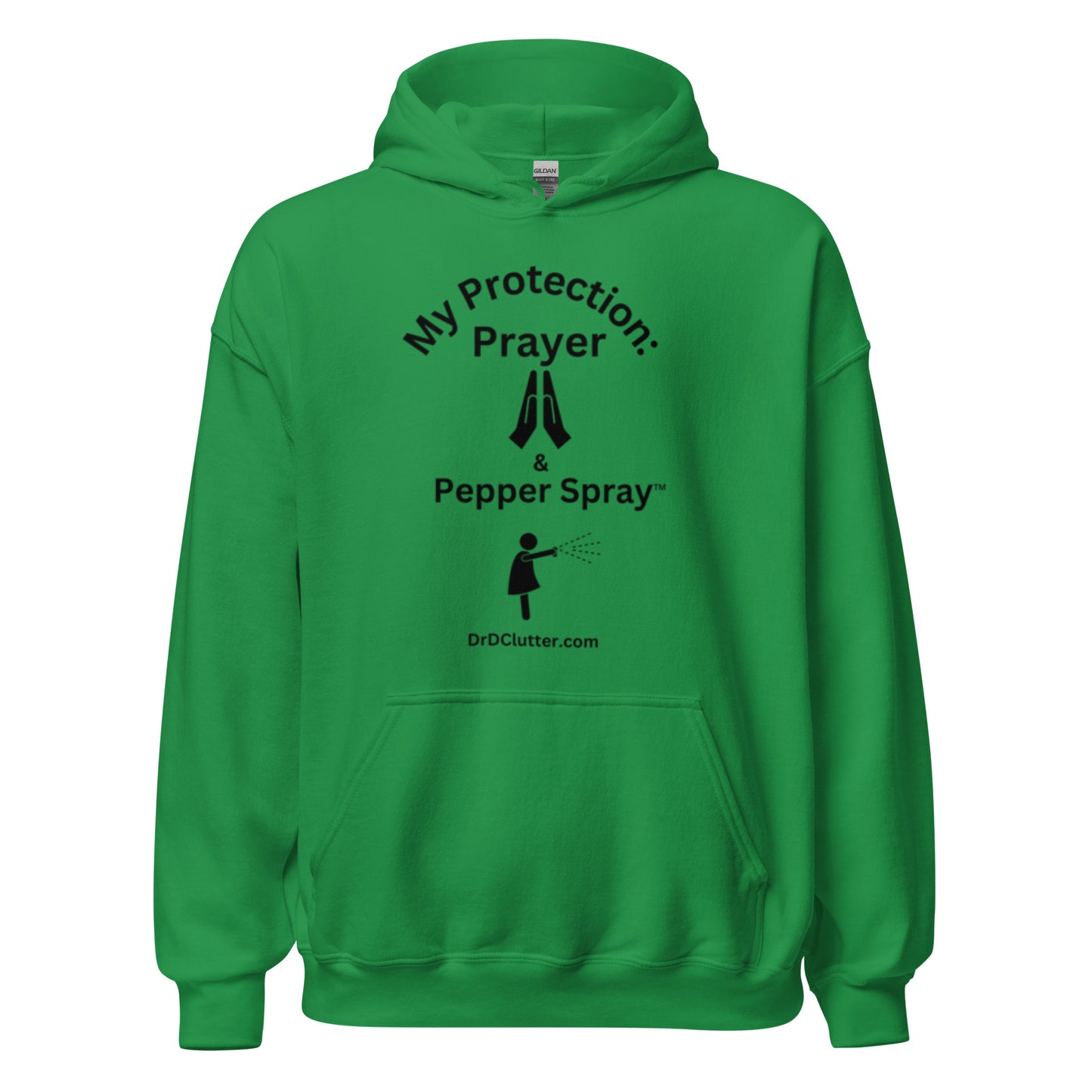 My Protection: Prayer & Pepper Spray™-Unisex Hoodie Sweatshirt
