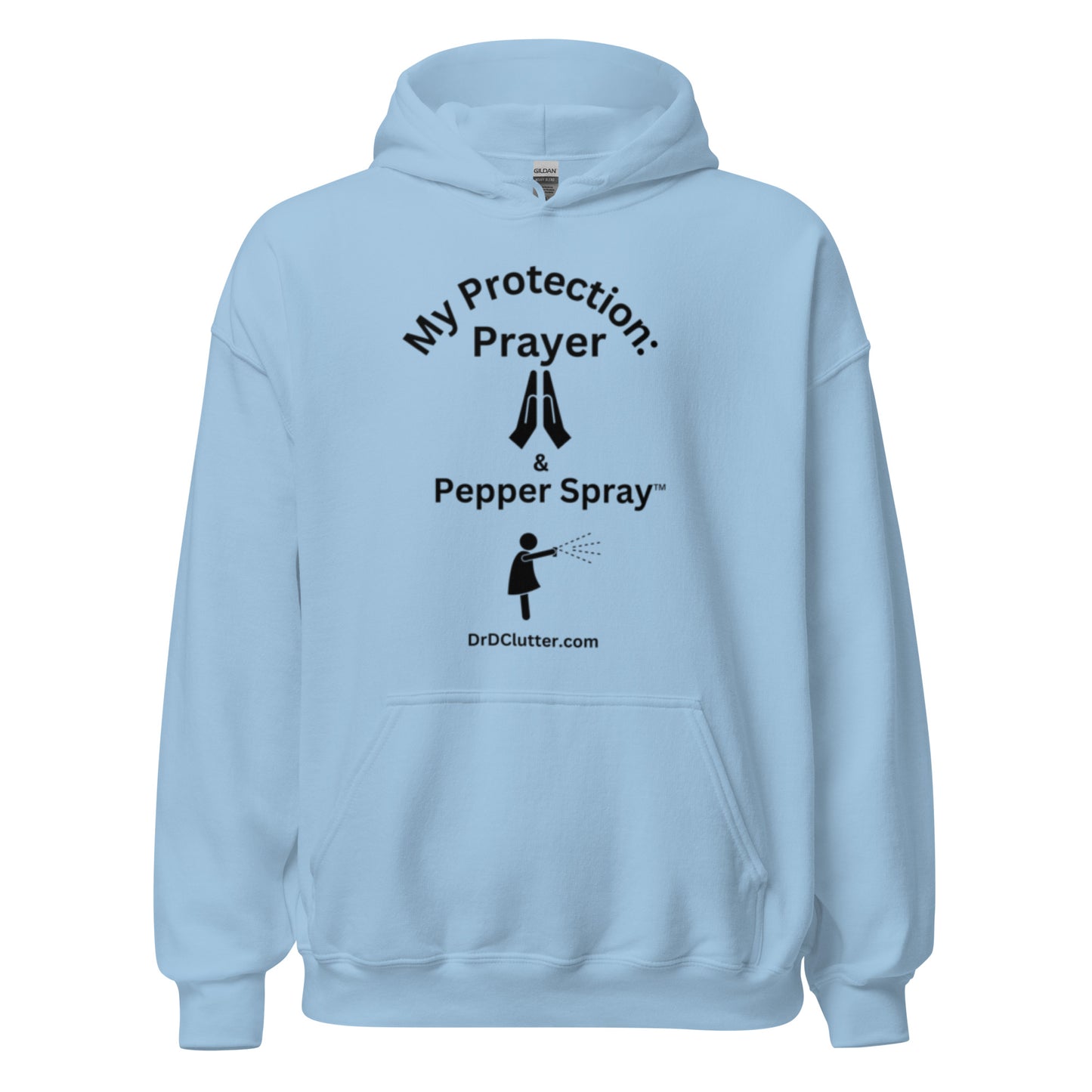 My Protection: Prayer & Pepper Spray™-Unisex Hoodie Sweatshirt