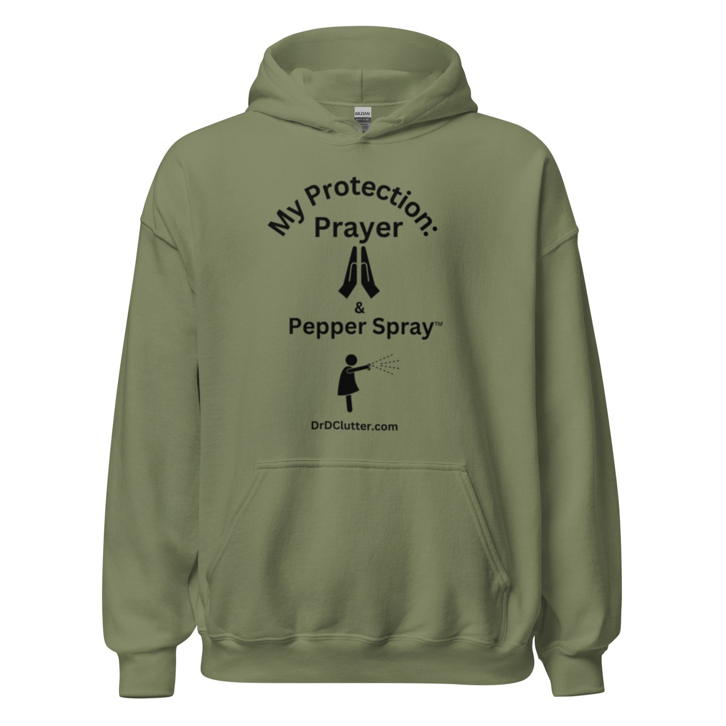 My Protection: Prayer & Pepper Spray™-Unisex Hoodie Sweatshirt