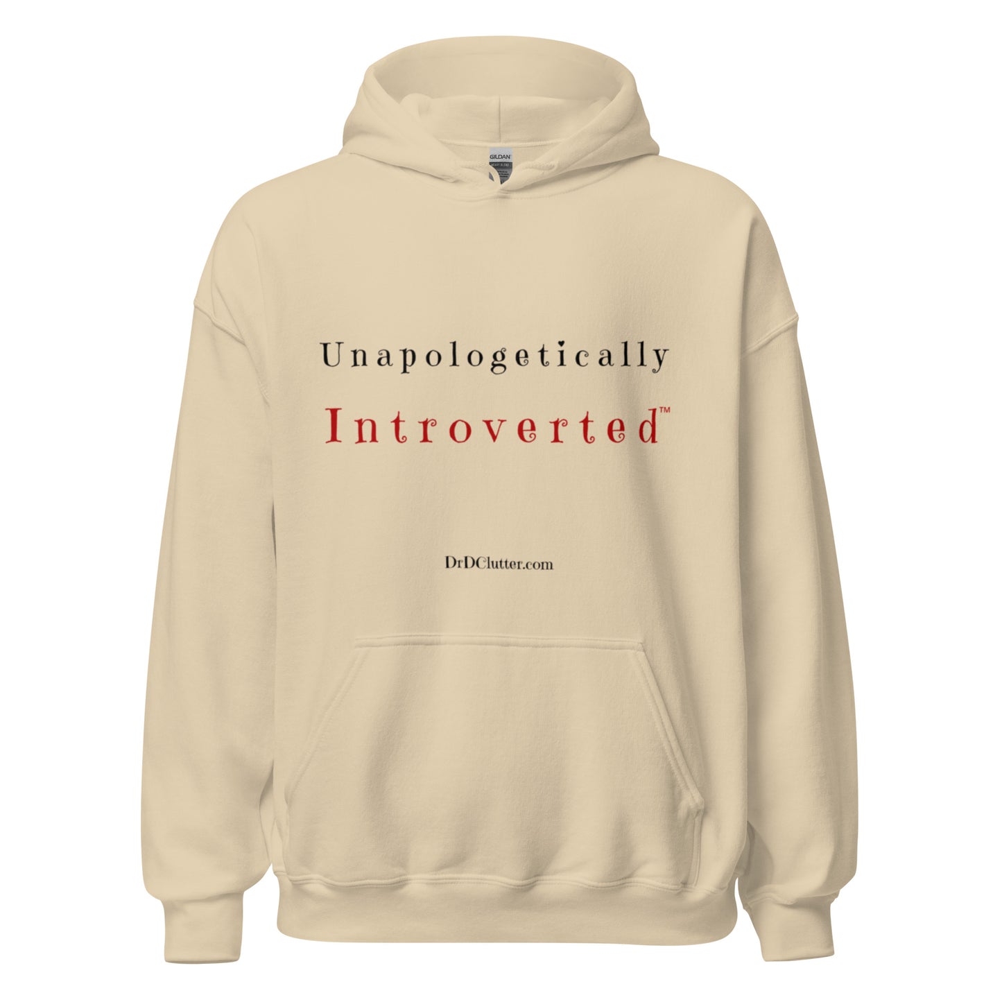 Unapologetically Introverted™-Unisex Hoodie Sweatshirt