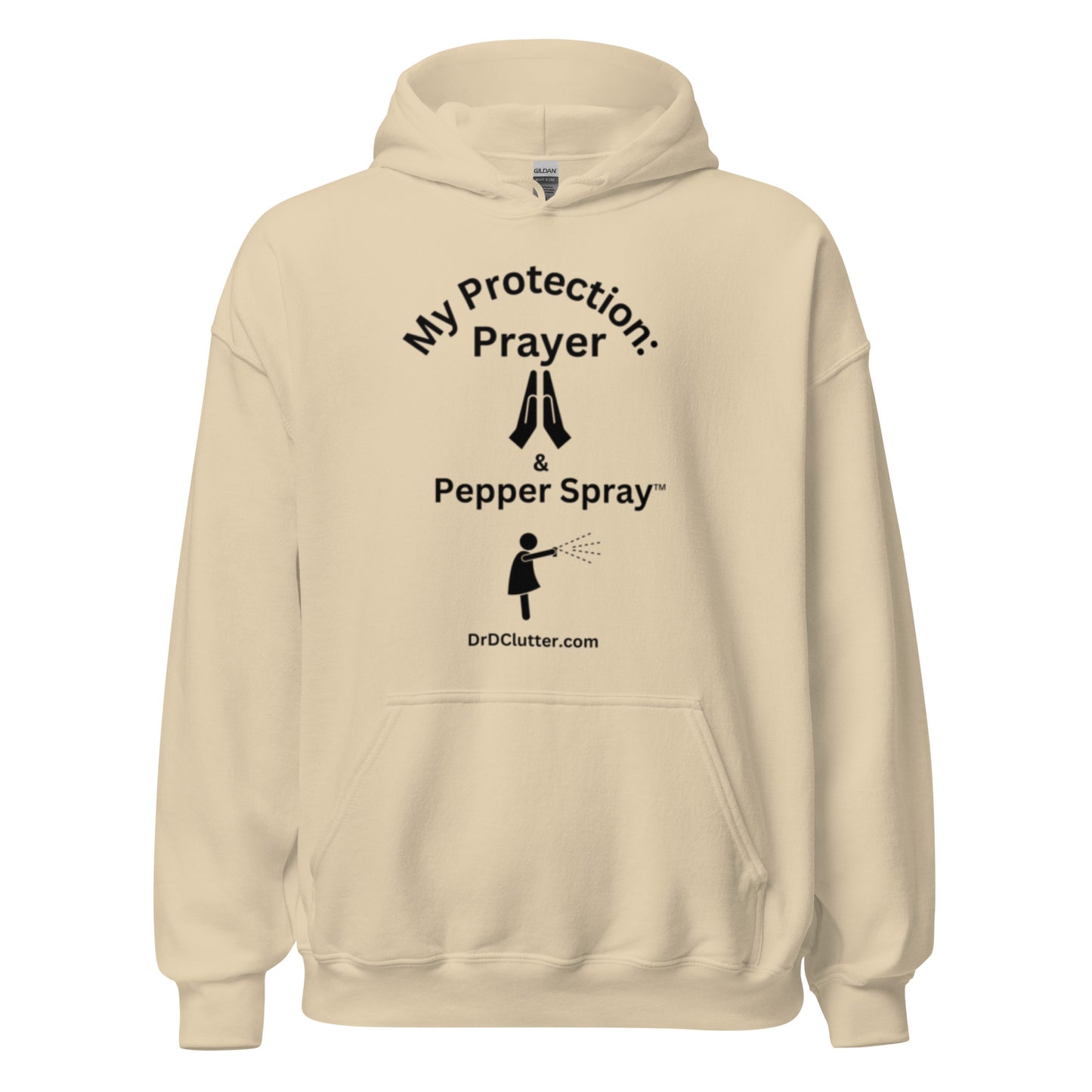 My Protection: Prayer & Pepper Spray™-Unisex Hoodie Sweatshirt