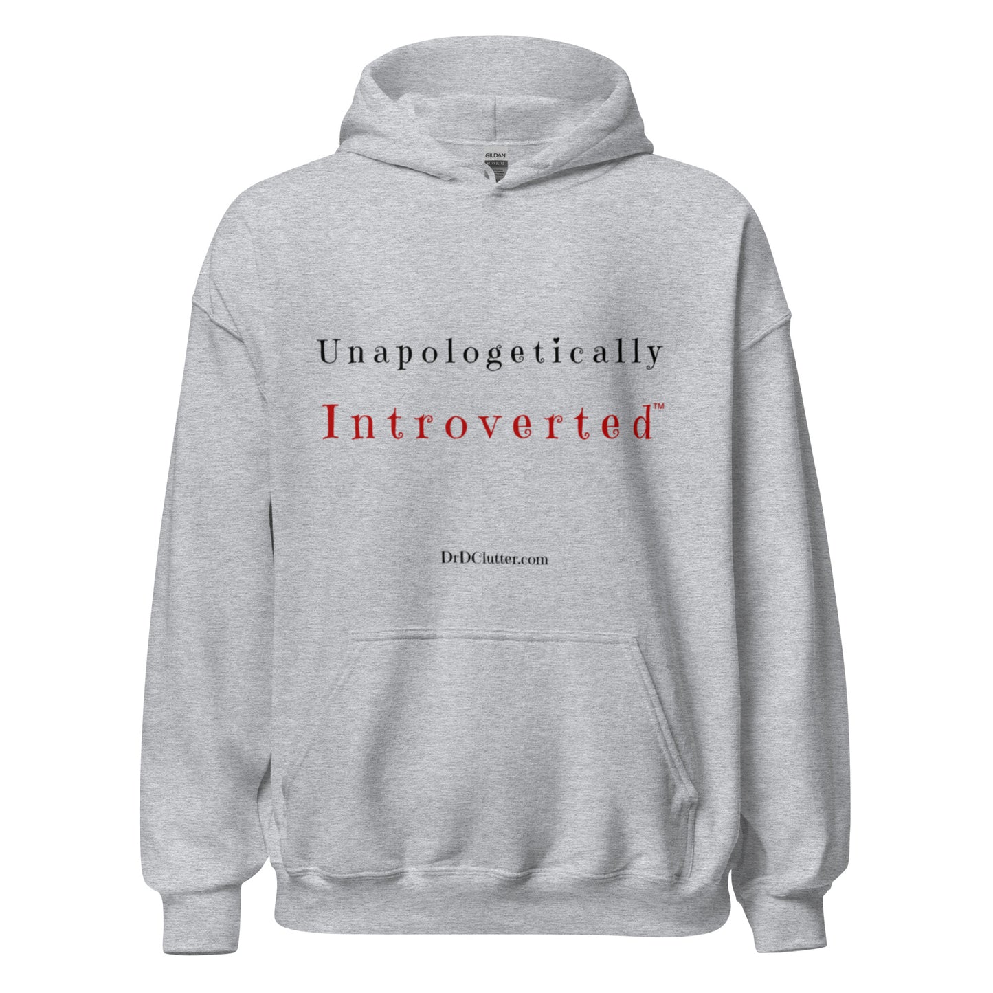 Unapologetically Introverted™-Unisex Hoodie Sweatshirt