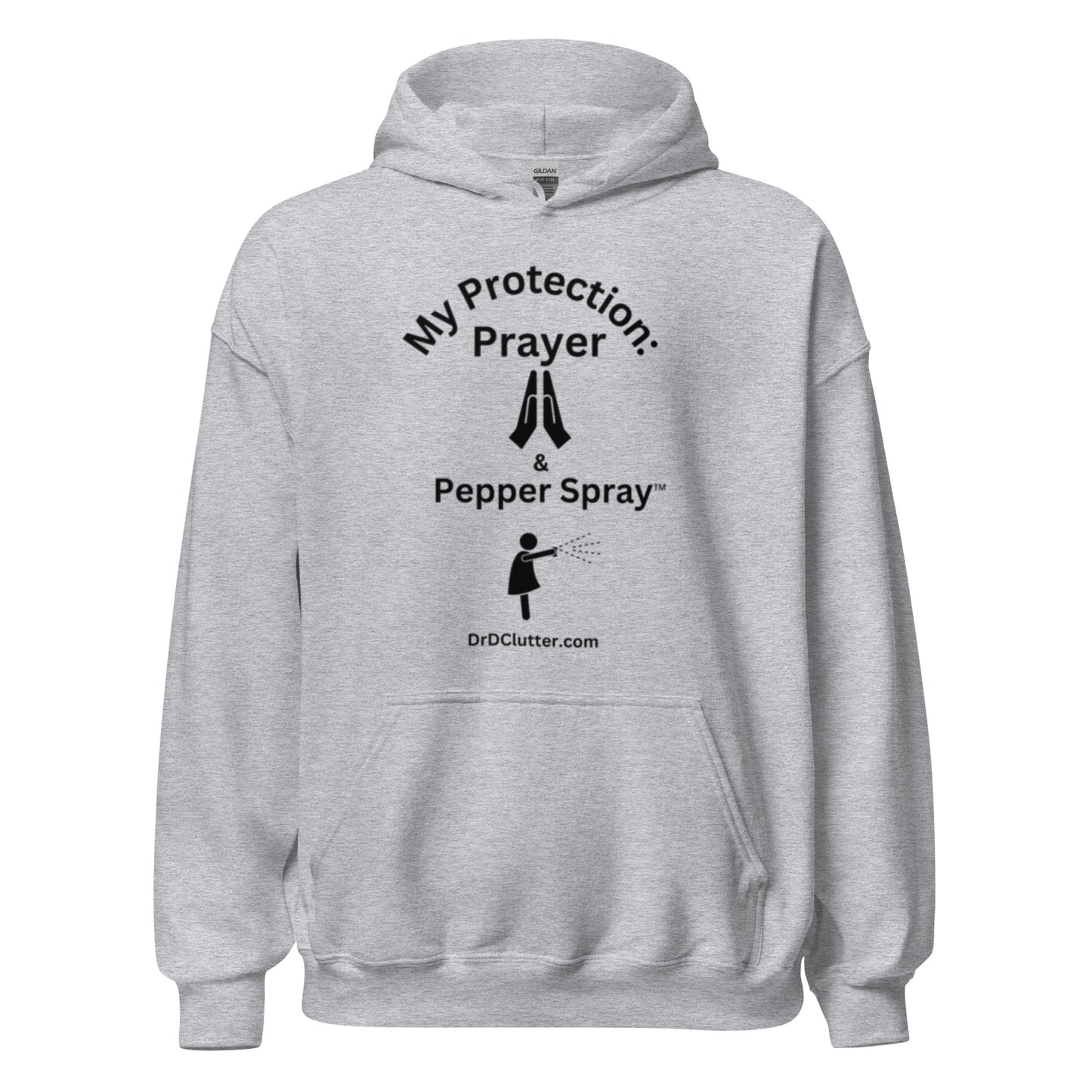 My Protection: Prayer & Pepper Spray™-Unisex Hoodie Sweatshirt