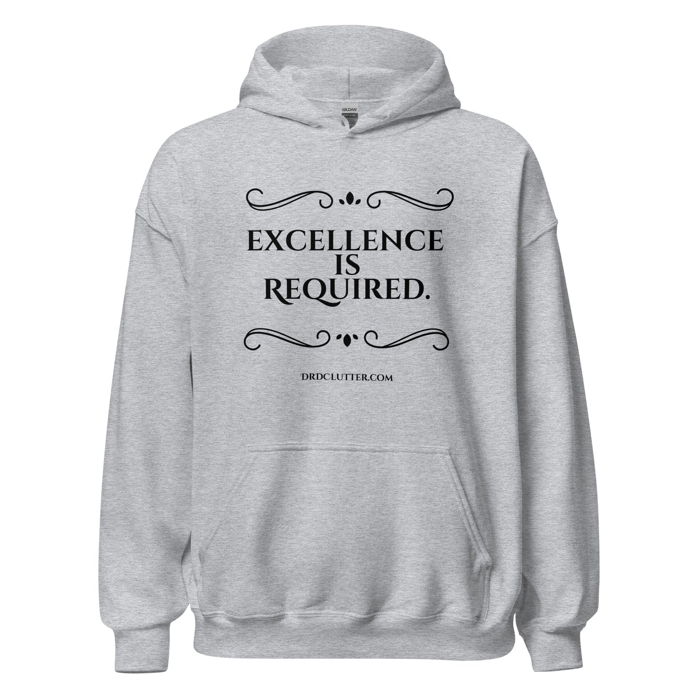 Excellence Is Required.-Unisex Hoodie Sweatshirt