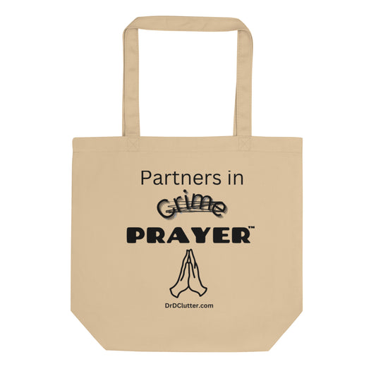 Partners in Crime (Crossed Out) Prayer™-Eco Tote Bag