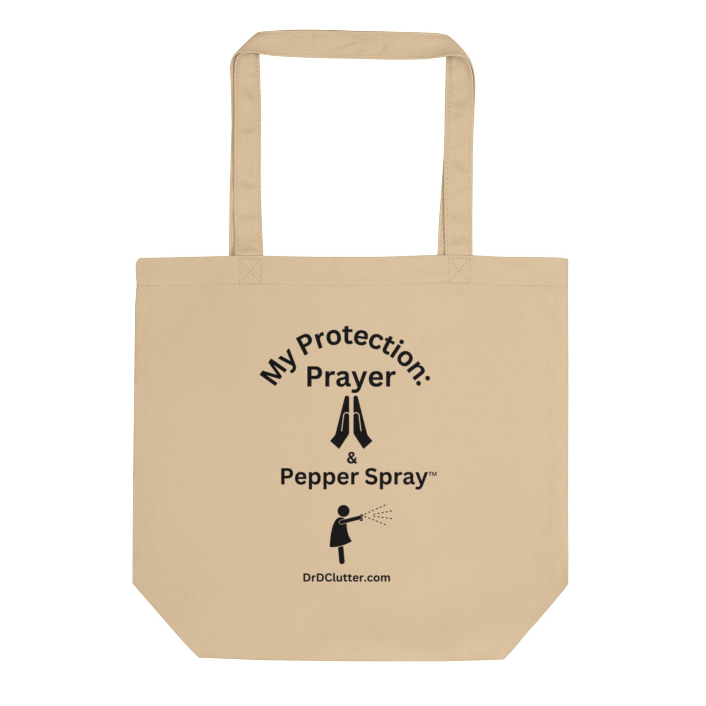 My Protection: Prayer & Pepper Spray™-Eco Tote Bag