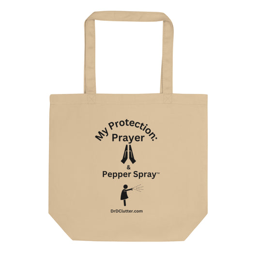 My Protection: Prayer & Pepper Spray™-Eco Tote Bag