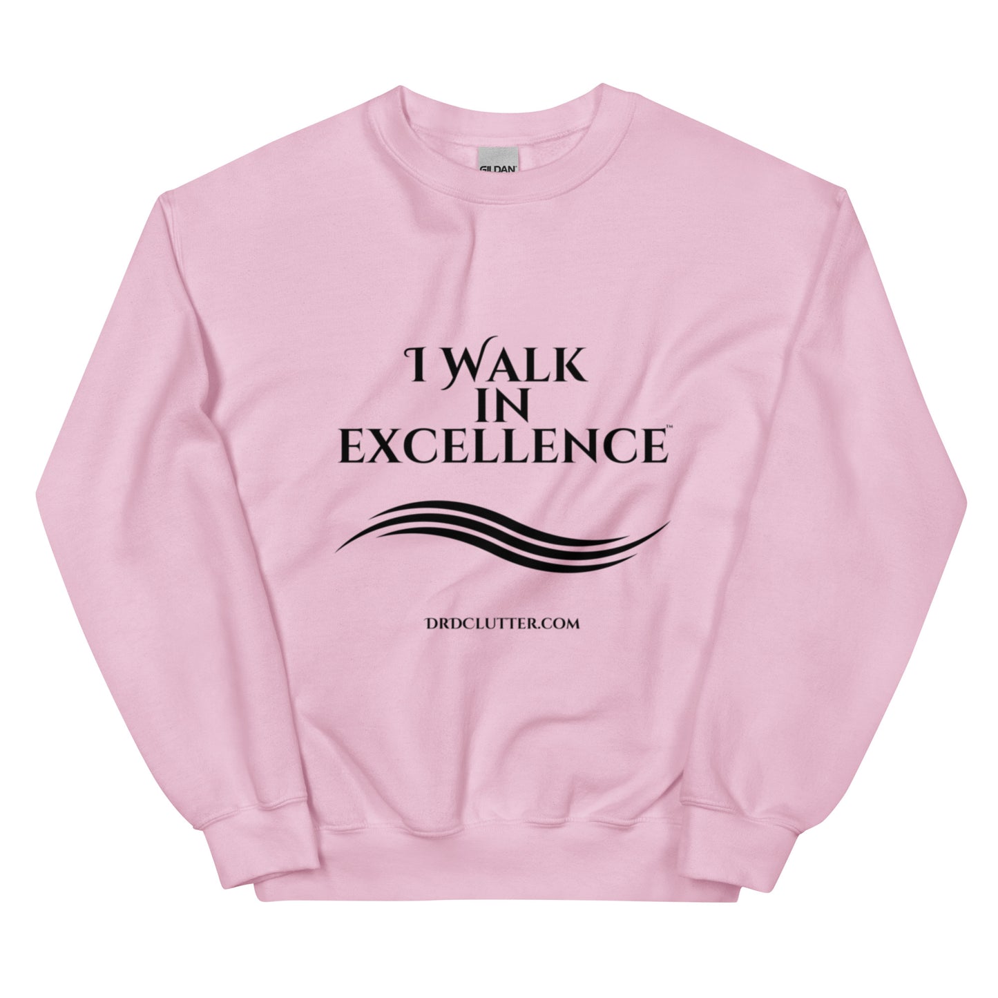 I Walk in Excellence™.-Unisex Crewneck Sweatshirt