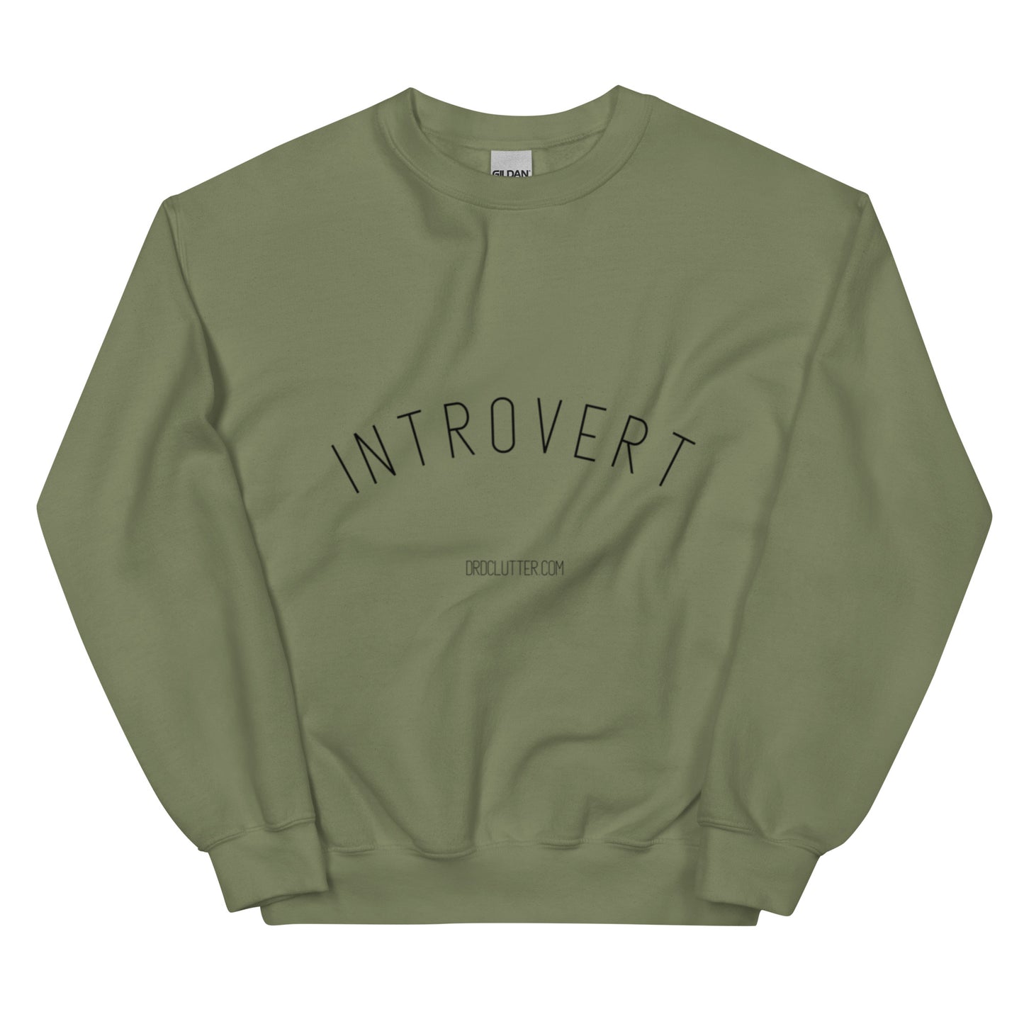 Introvert-Unisex Crewneck Sweatshirt