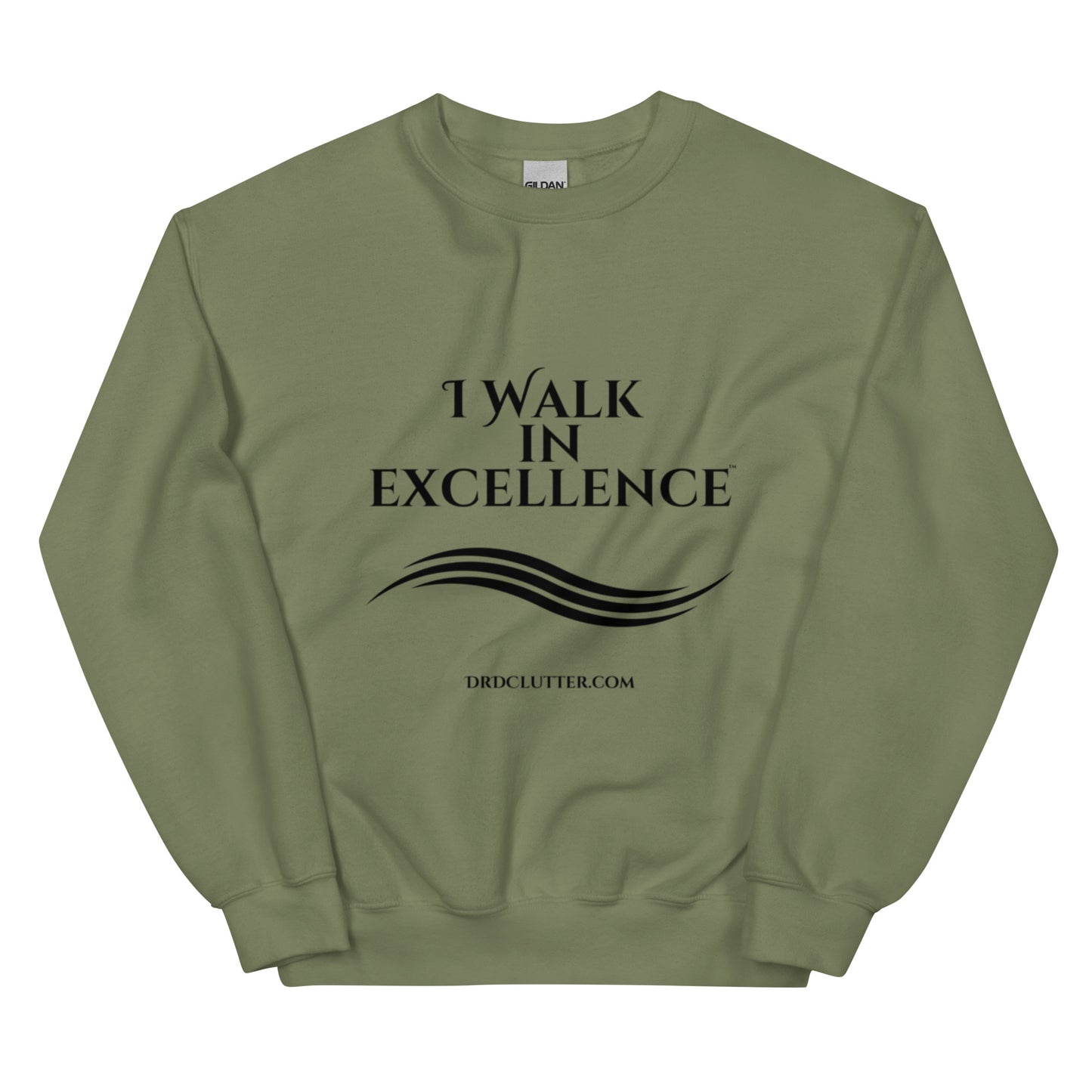 I Walk in Excellence™.-Unisex Crewneck Sweatshirt