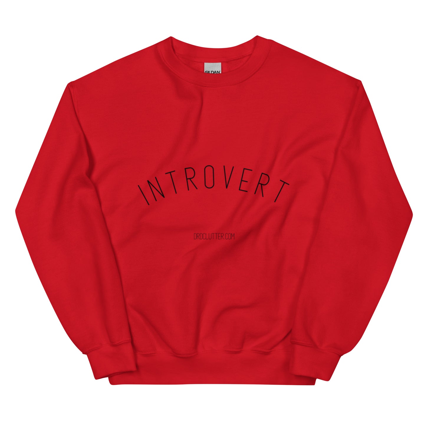Introvert-Unisex Crewneck Sweatshirt