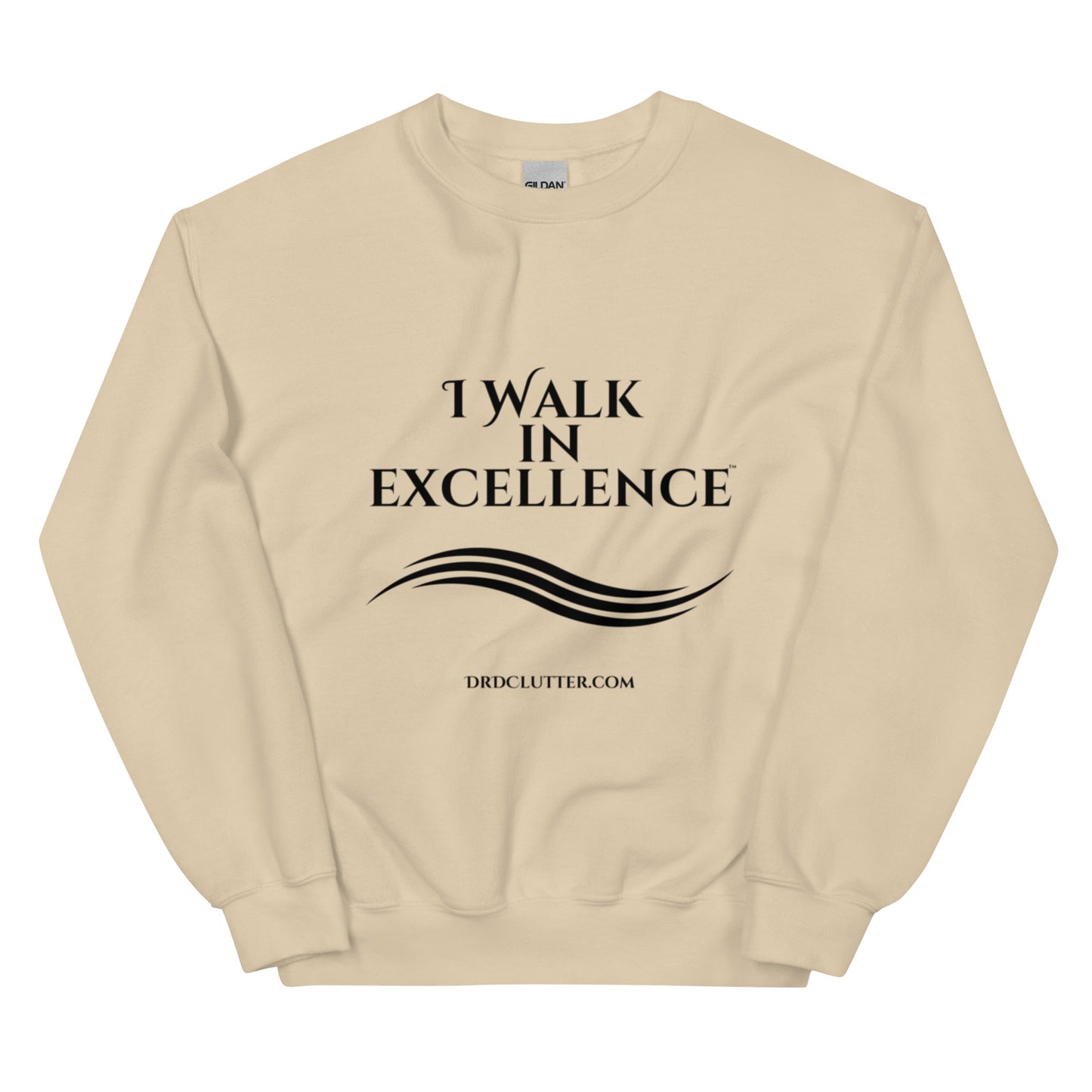 I Walk in Excellence™.-Unisex Crewneck Sweatshirt