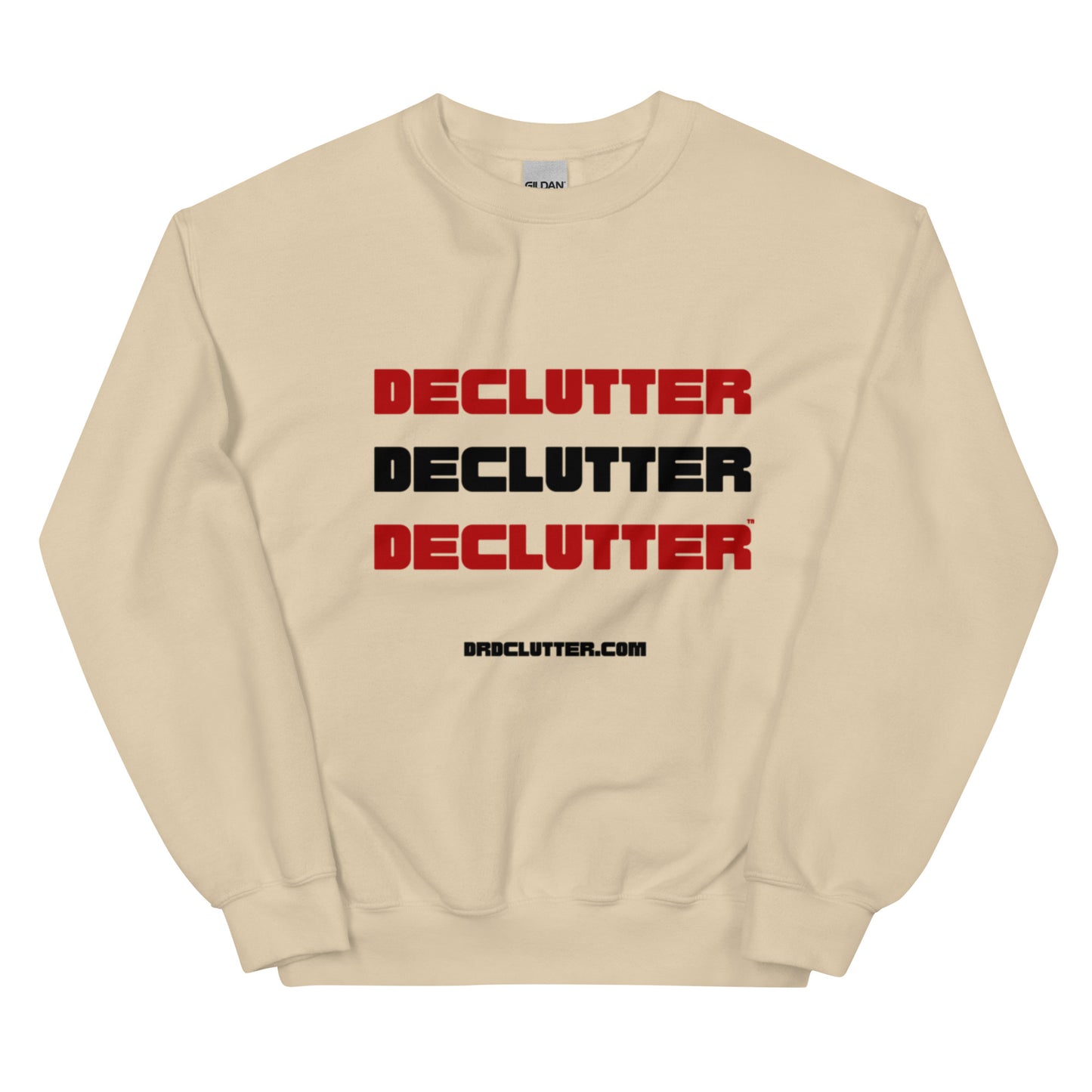 Declutter Declutter Declutter™-Unisex Crewneck Sweatshirt