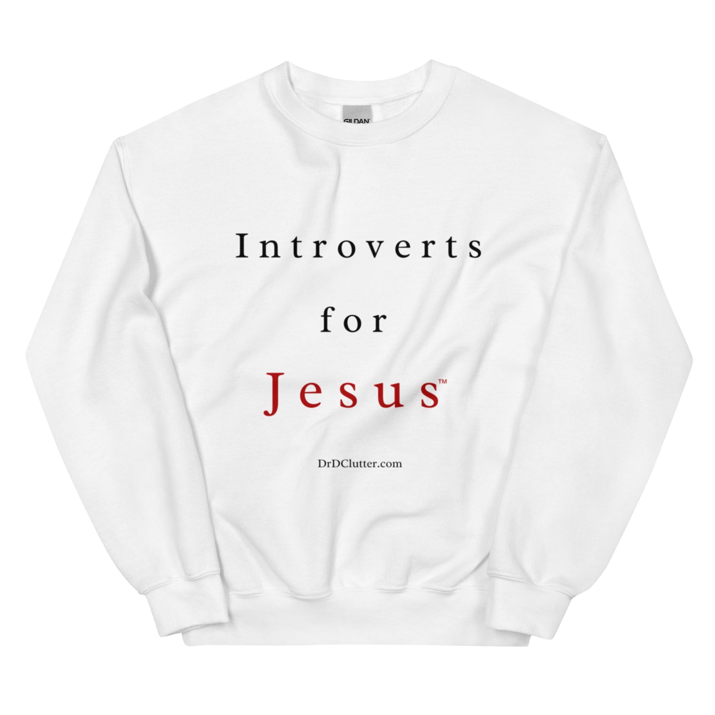 Introverts for Jesus™-Unisex Crewneck Sweatshirt