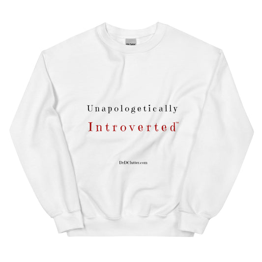 Unapologetically Introverted™-Unisex Crewneck Sweatshirt