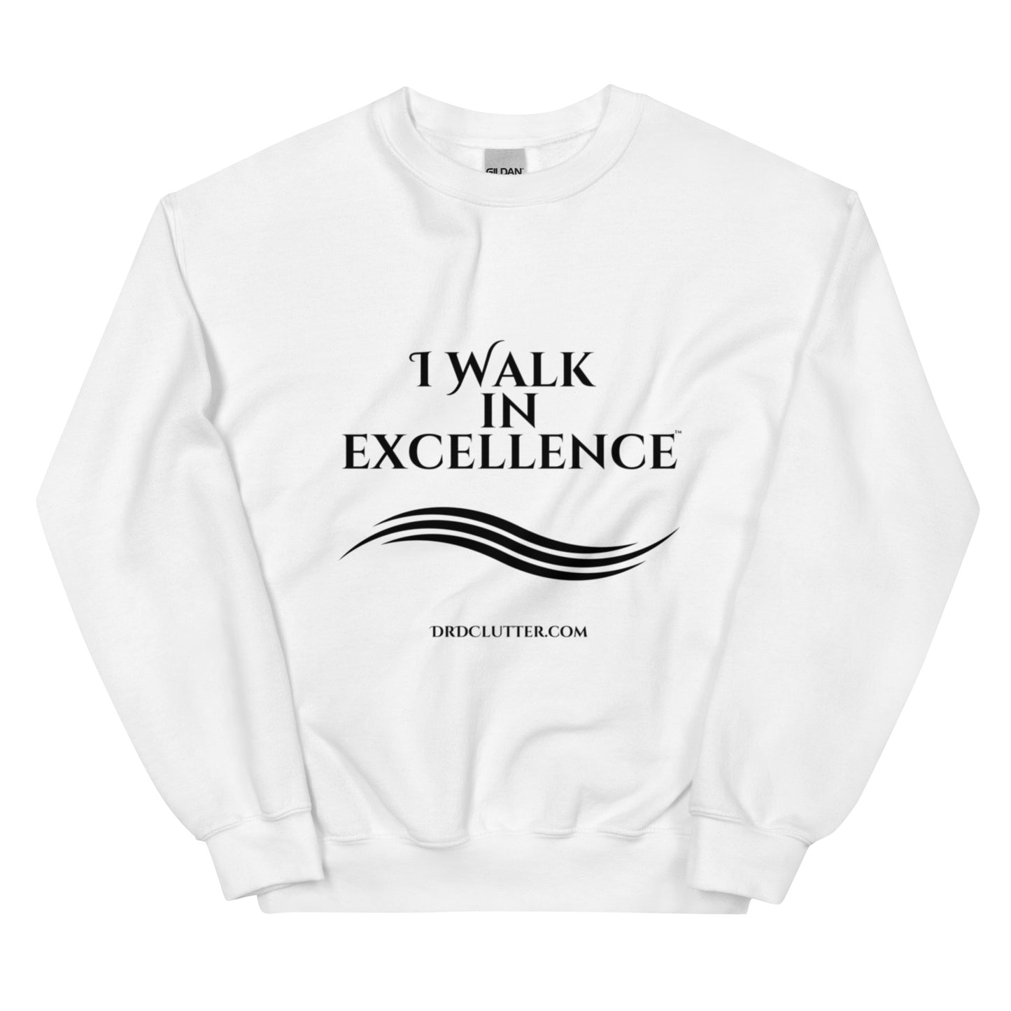 I Walk in Excellence™.-Unisex Crewneck Sweatshirt