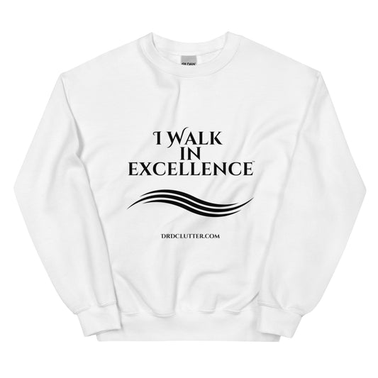 I Walk in Excellence™.-Unisex Crewneck Sweatshirt