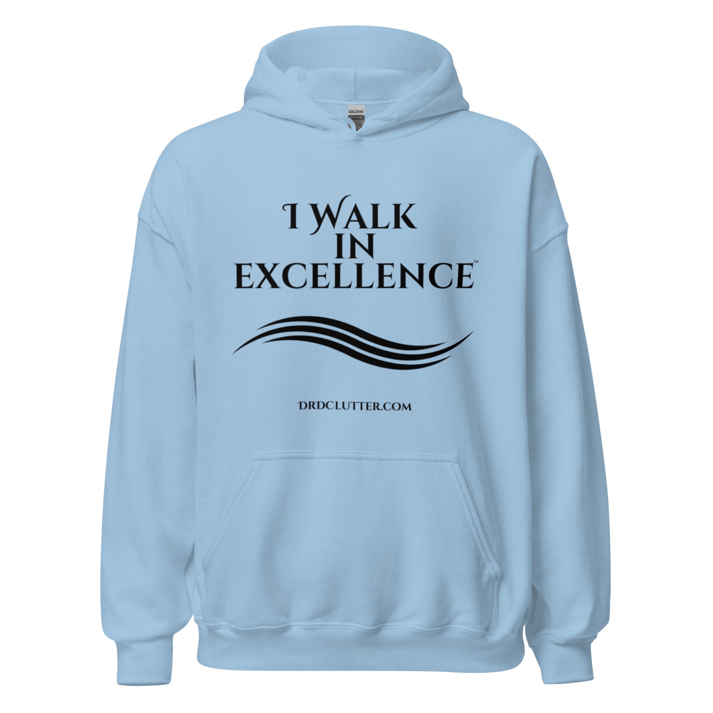 I Walk in Excellence™.-Unisex Hoodie Sweatshirt