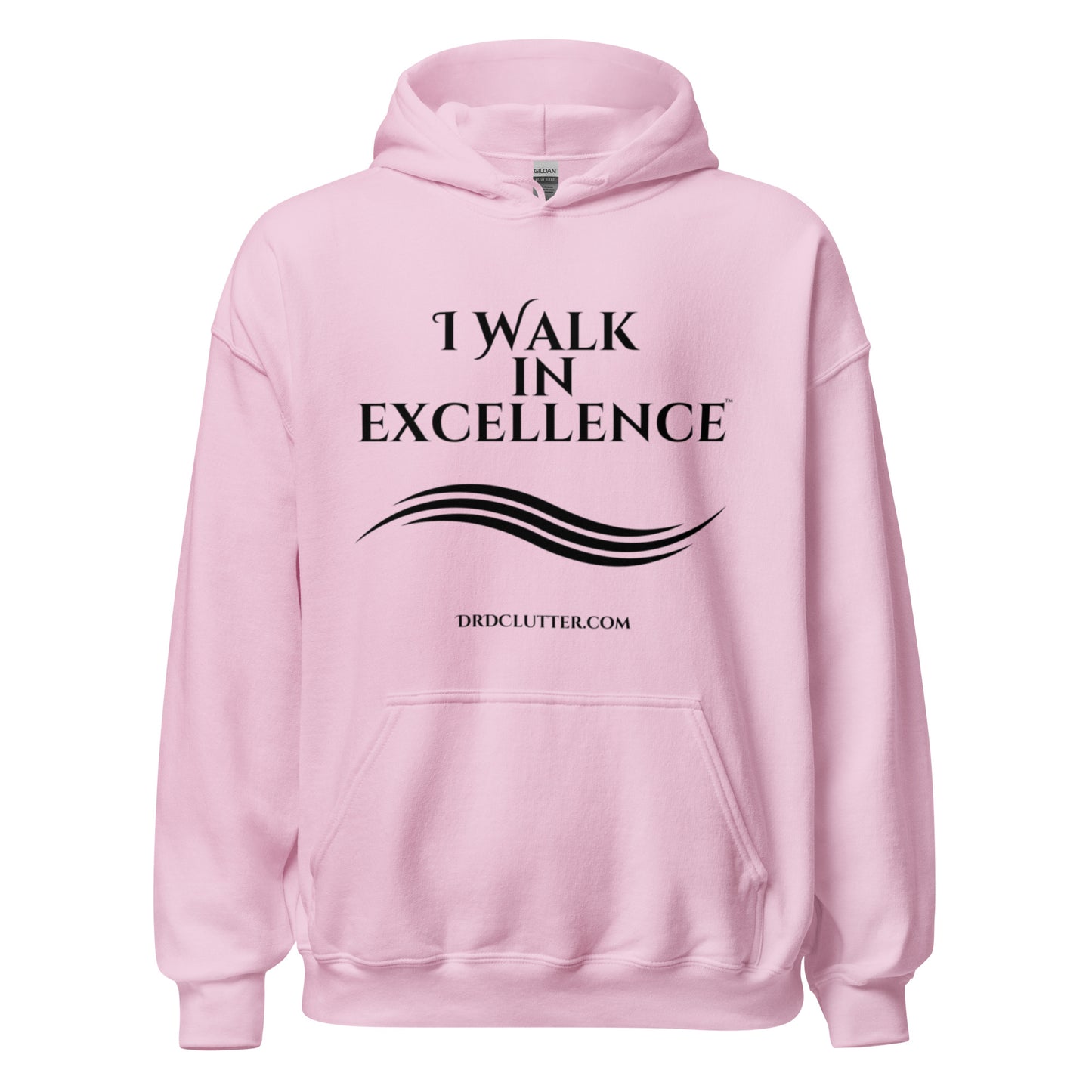 I Walk in Excellence™.-Unisex Hoodie Sweatshirt