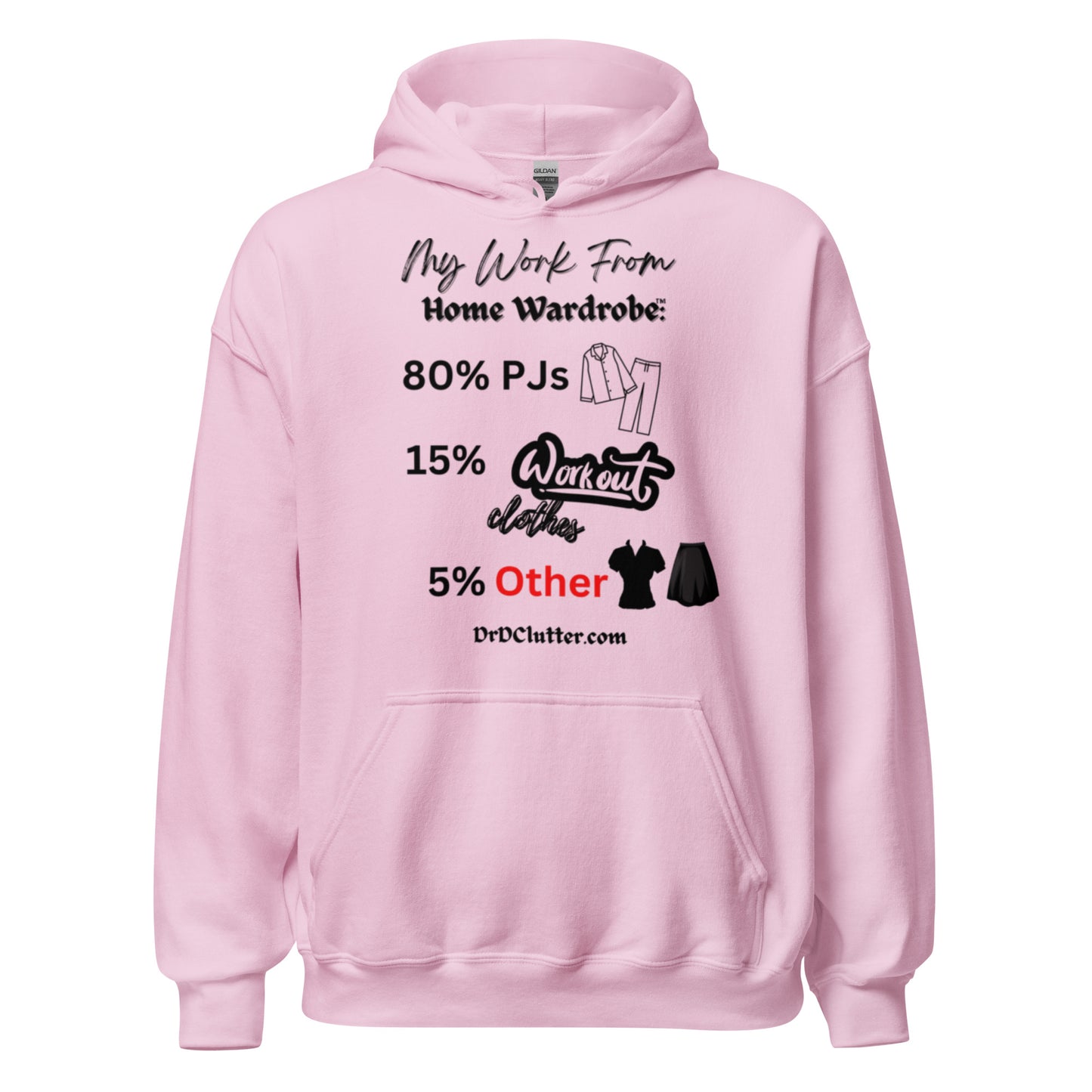 My Work From Home Wardrobe™-Unisex Hoodie Sweatshirt