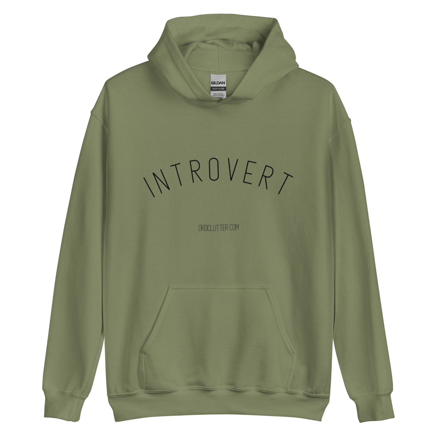 Introvert-Unisex Hoodie Sweatshirt