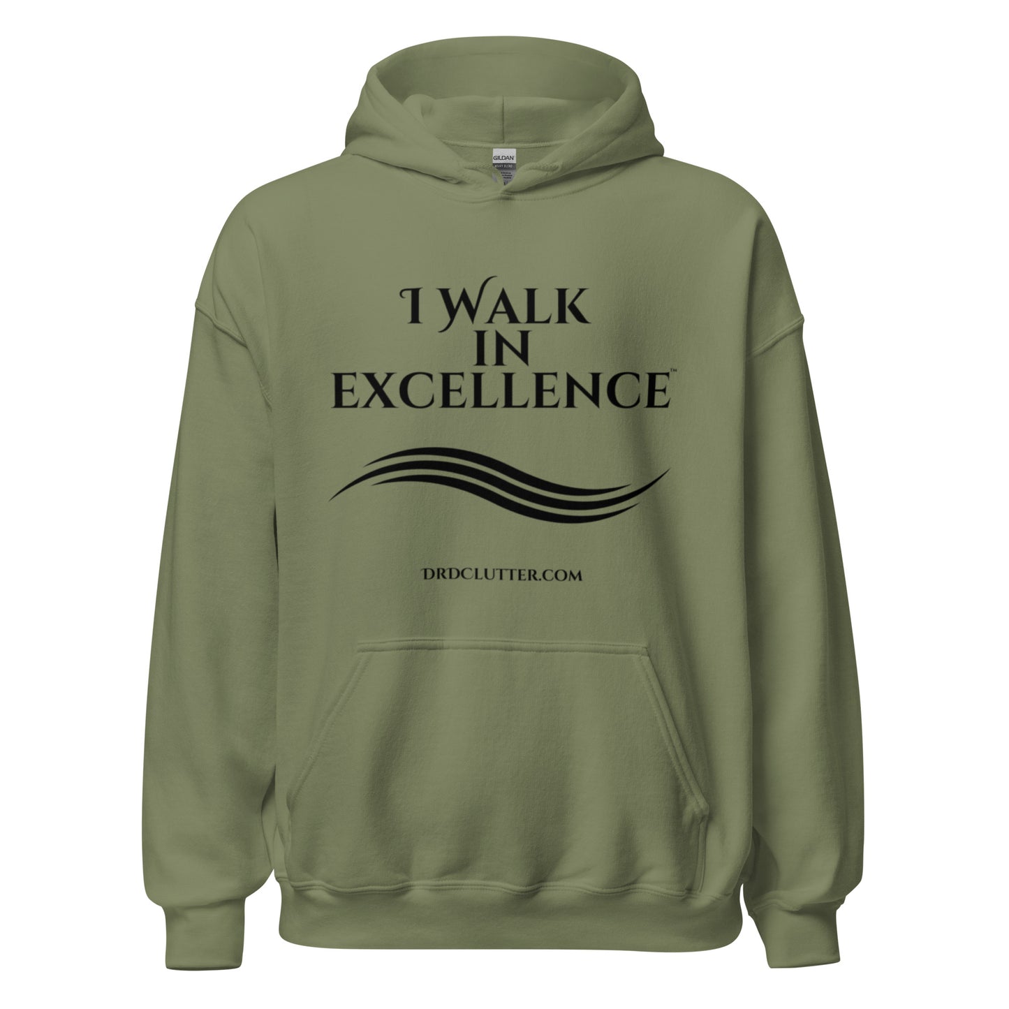 I Walk in Excellence™.-Unisex Hoodie Sweatshirt