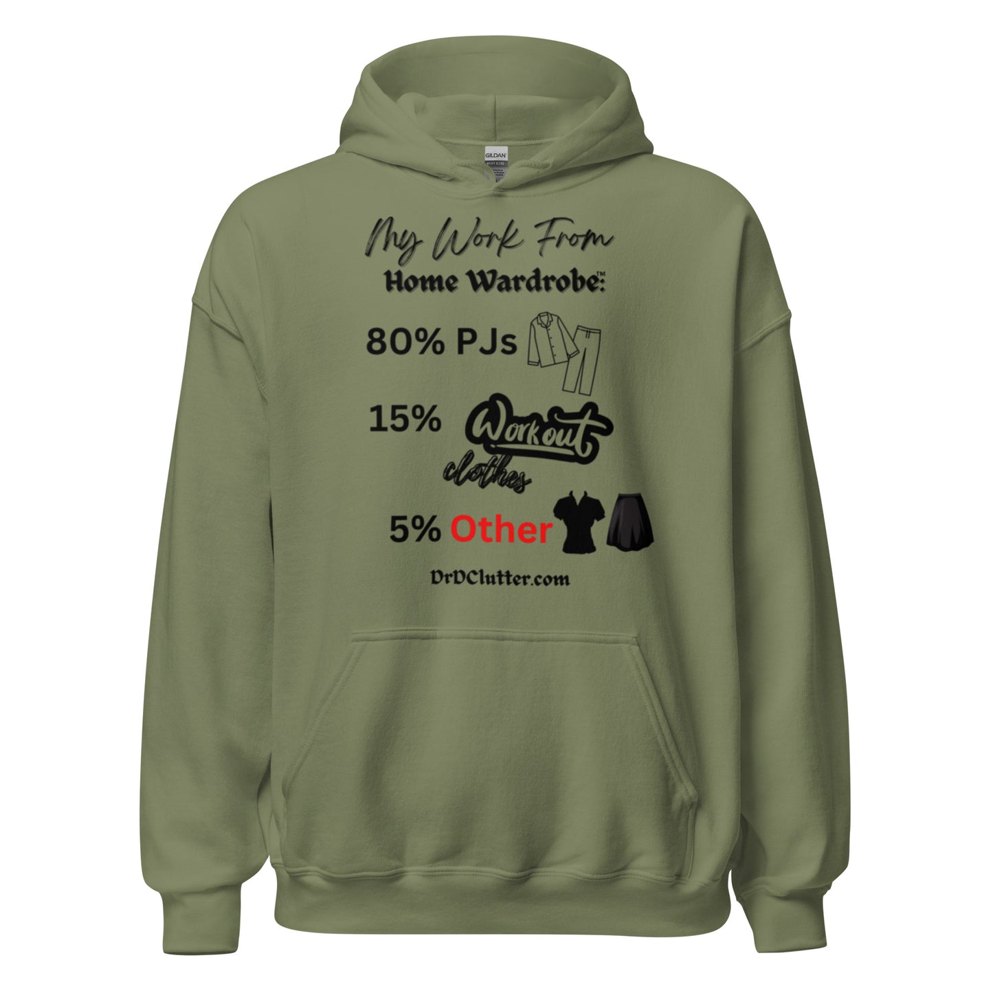 My Work From Home Wardrobe™-Unisex Hoodie Sweatshirt