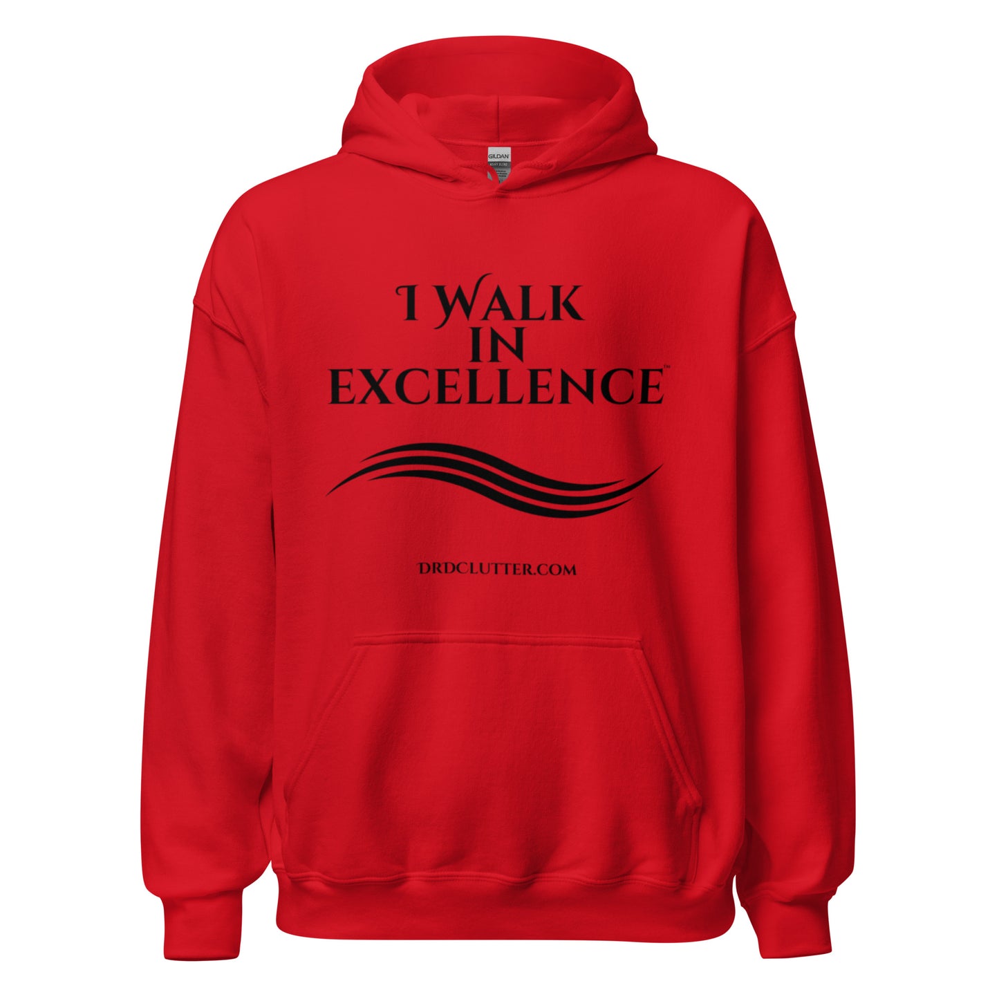 I Walk in Excellence™.-Unisex Hoodie Sweatshirt