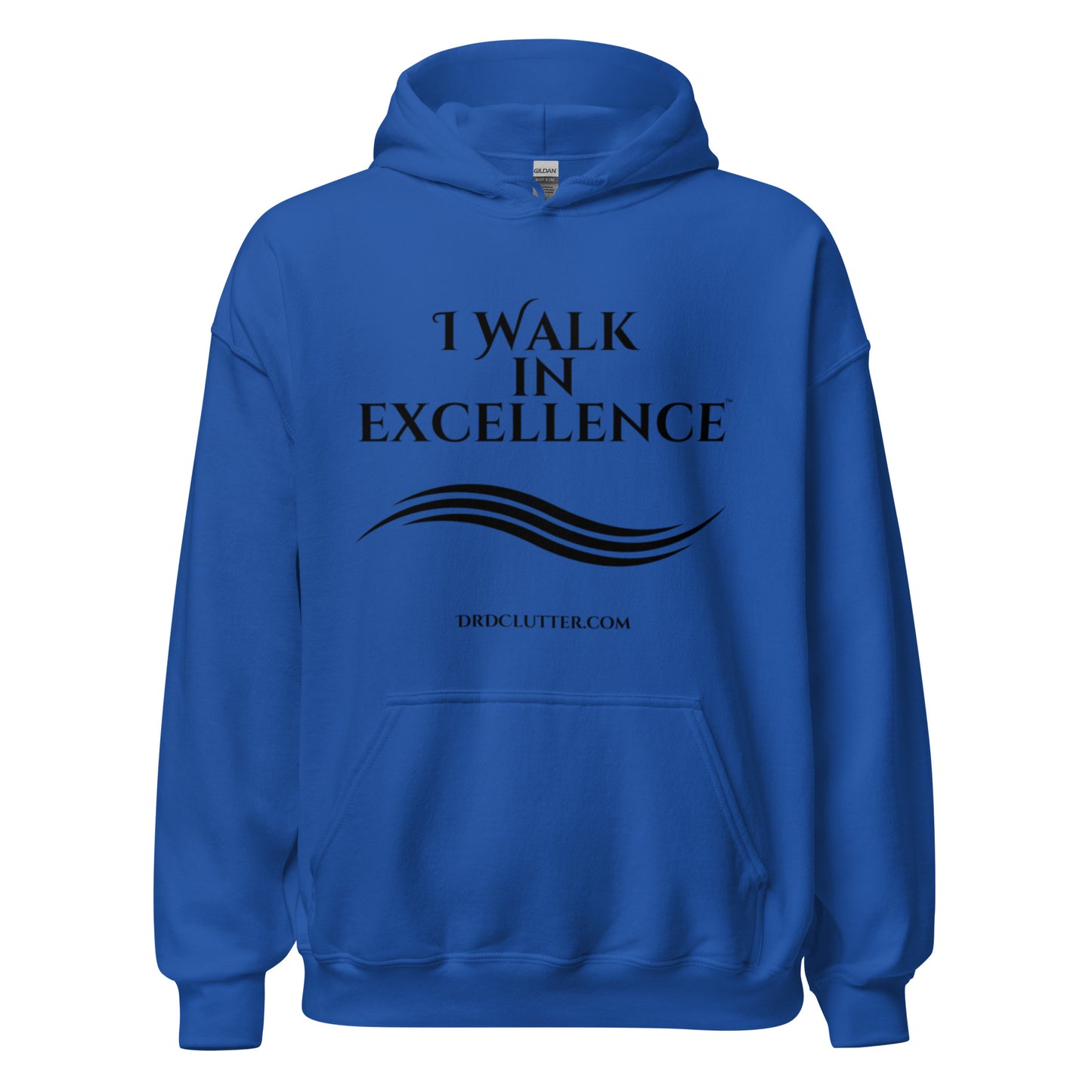 I Walk in Excellence™.-Unisex Hoodie Sweatshirt
