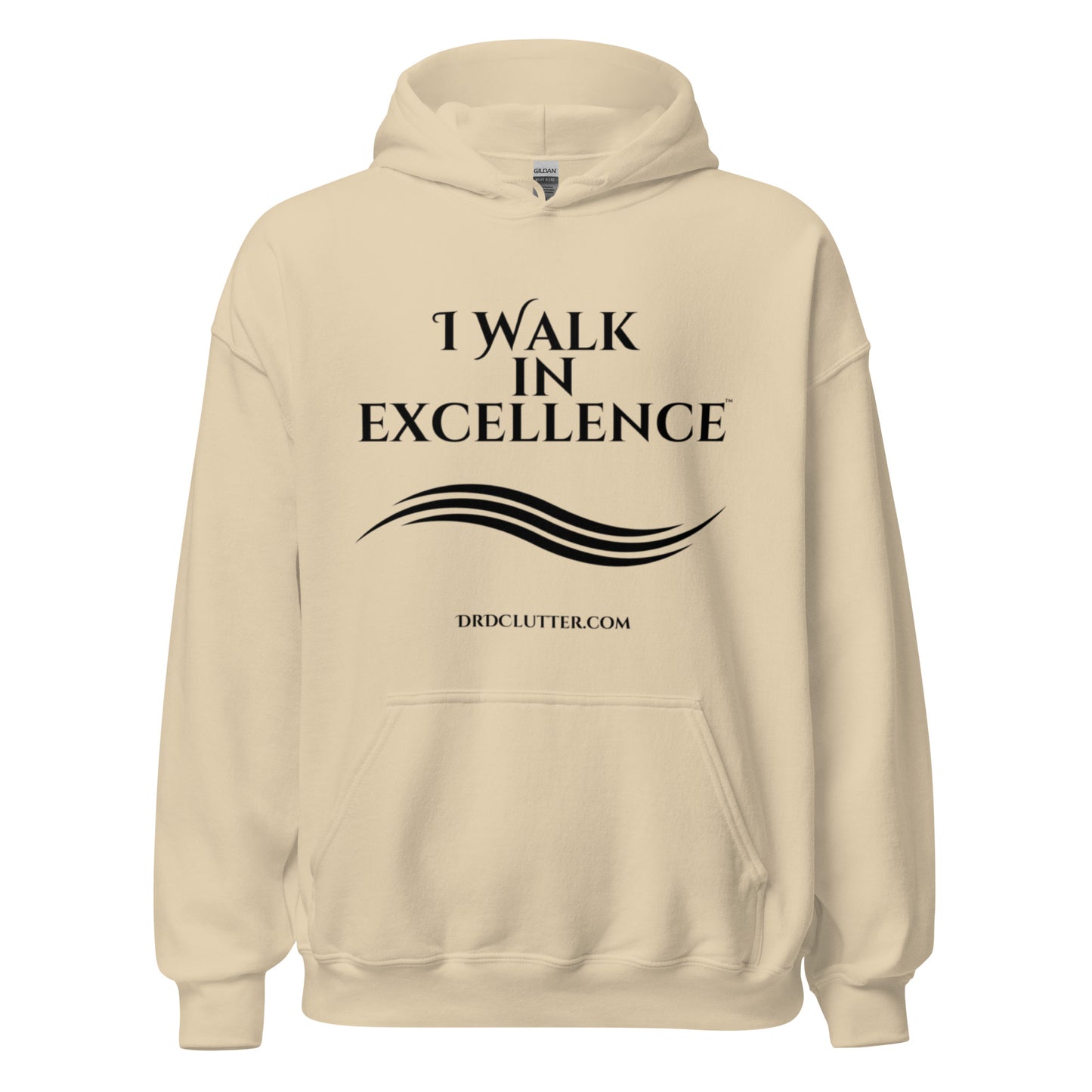 I Walk in Excellence™.-Unisex Hoodie Sweatshirt