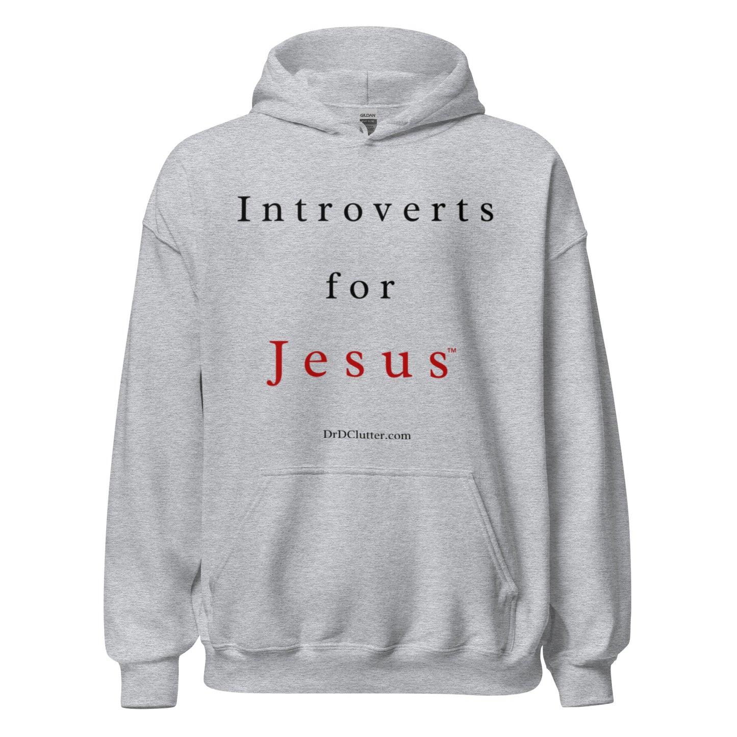 Introverts for Jesus™-Unisex Hoodie Sweatshirt
